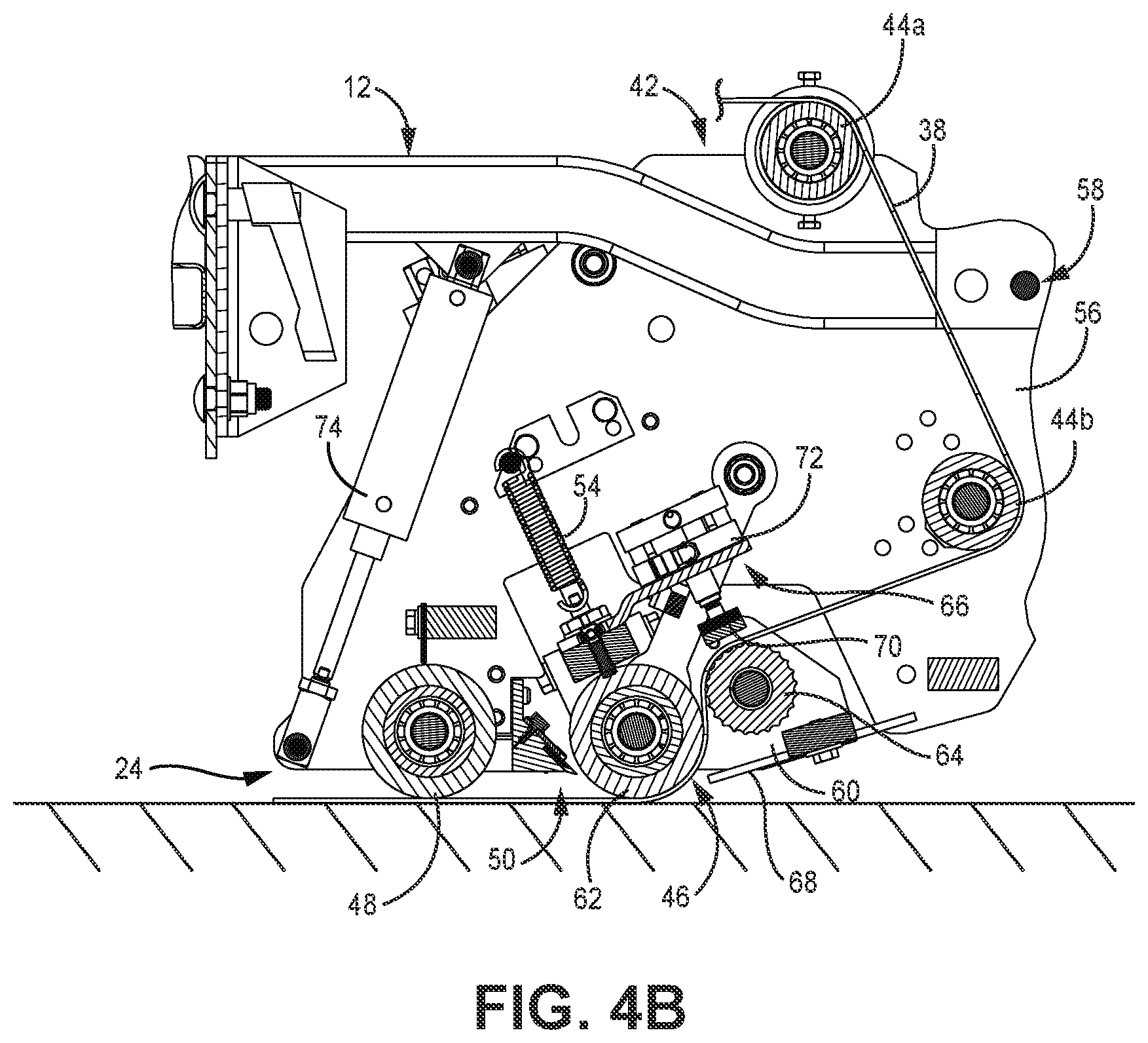 Patent US12359382 Figure 8 – Ground tape applicator apparatus and method