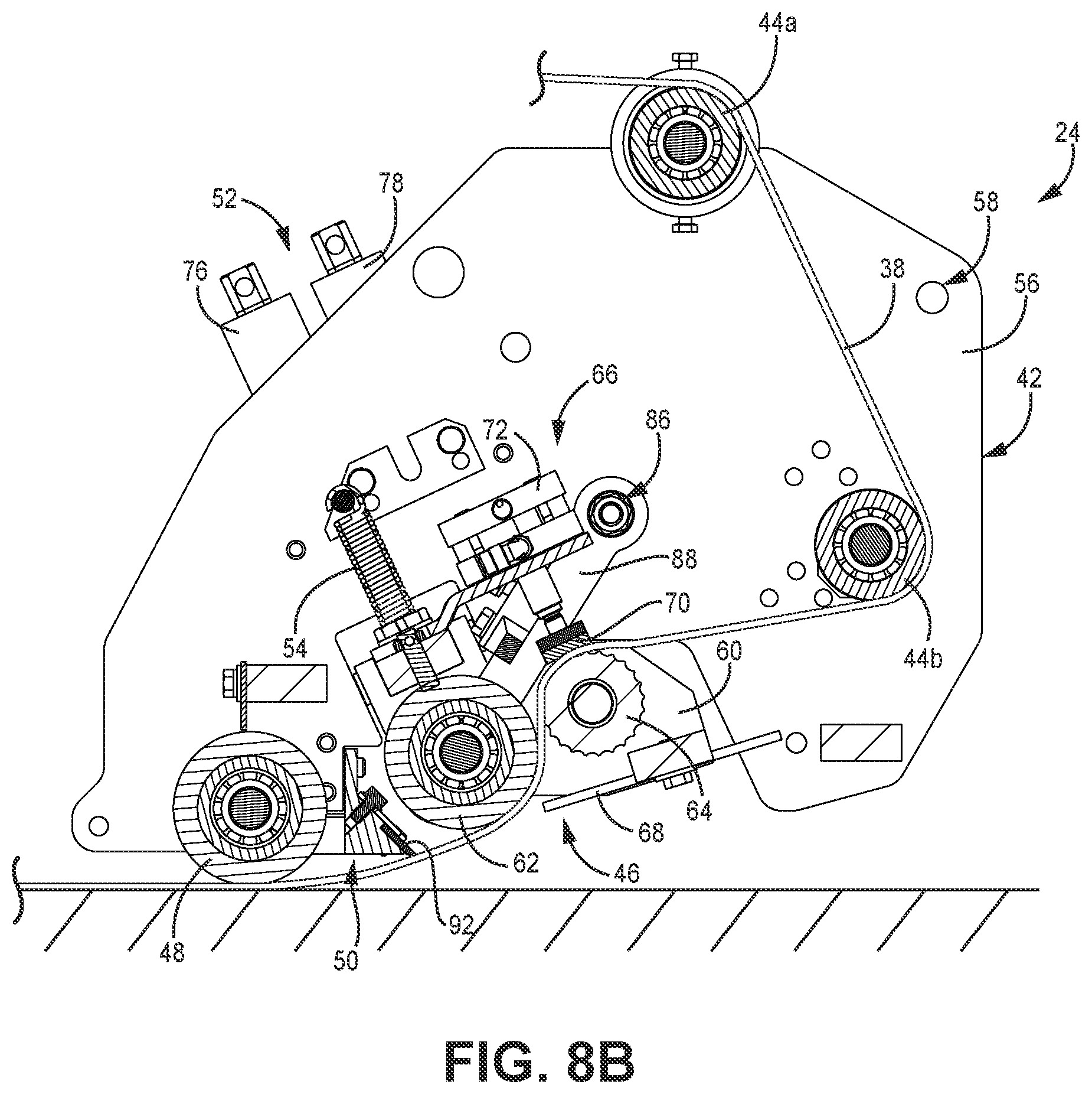 Patent US12359382 Figure 16 – Ground tape applicator apparatus and method