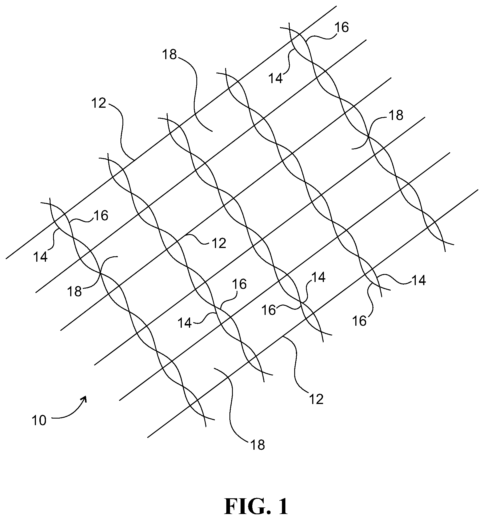 Patent US12359390 — Eco-friendly netting and soil erosion control method using the same — Figure 1
