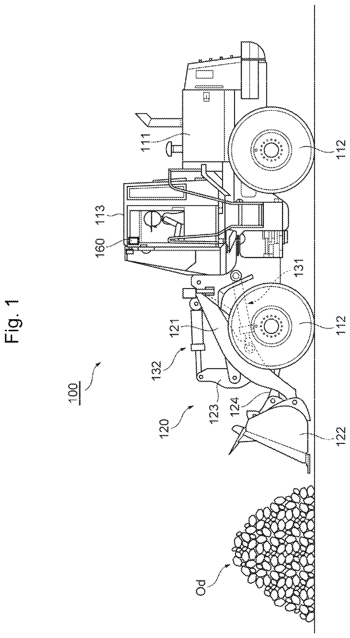 Patent US12359394 — Work vehicle — Figure 1