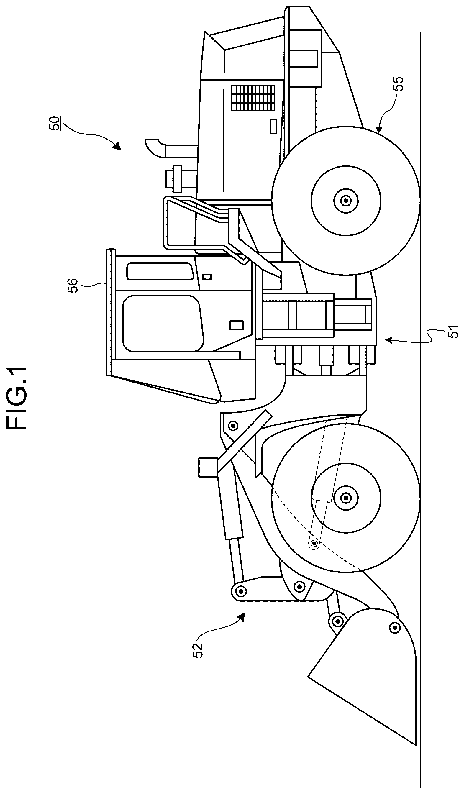 Patent US12359399 — Work vehicle and method for controlling work vehicle — Figure 1