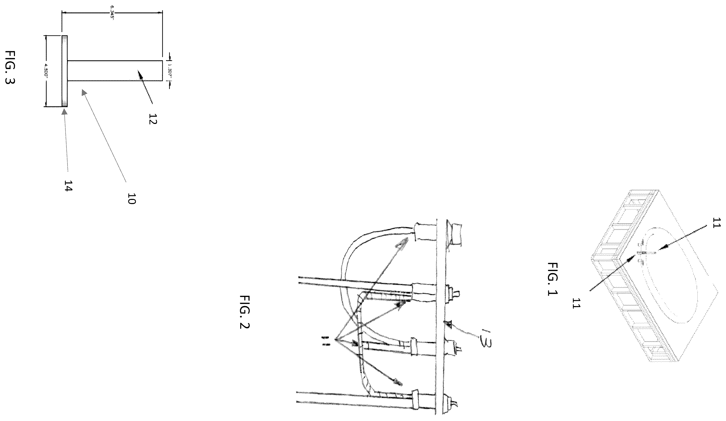 Patent US12359407 — Apparatus and method for installing deck mounted faucets — Figure 1