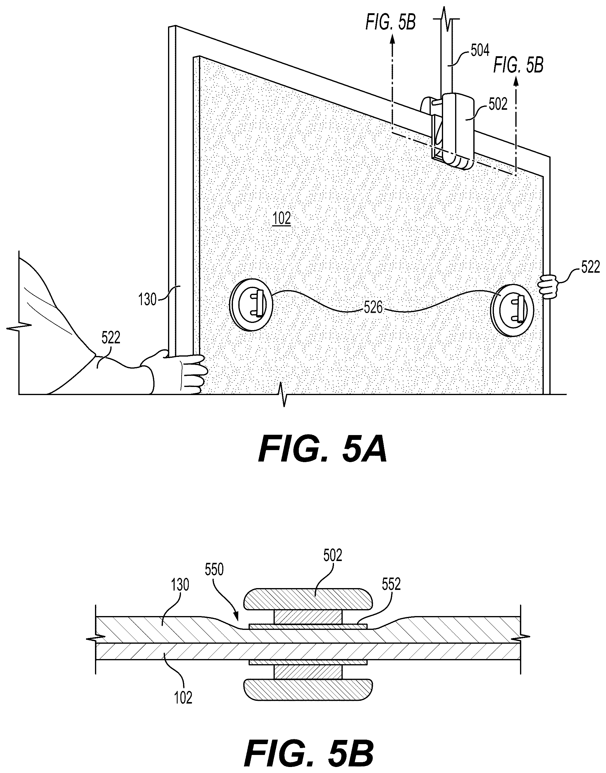 Patent US12359442 Figure 6 – Reinforced porcelain panel product for enhanced structural protection
