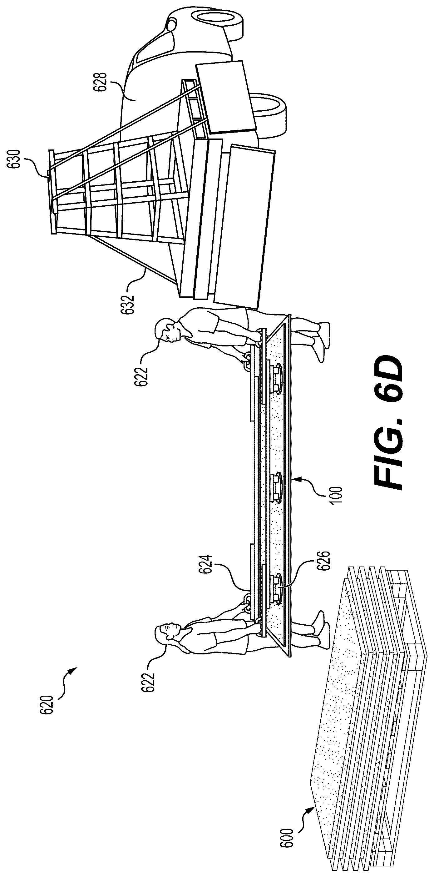 Patent US12359442 Figure 9 – Reinforced porcelain panel product for enhanced structural protection