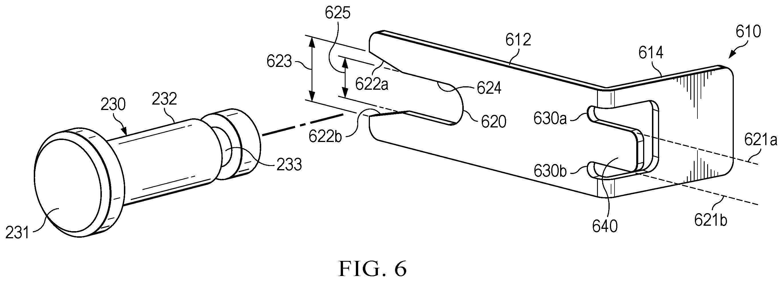 Patent US12359481 Figure 7 – Anchor system for a bracket of a movable barrier