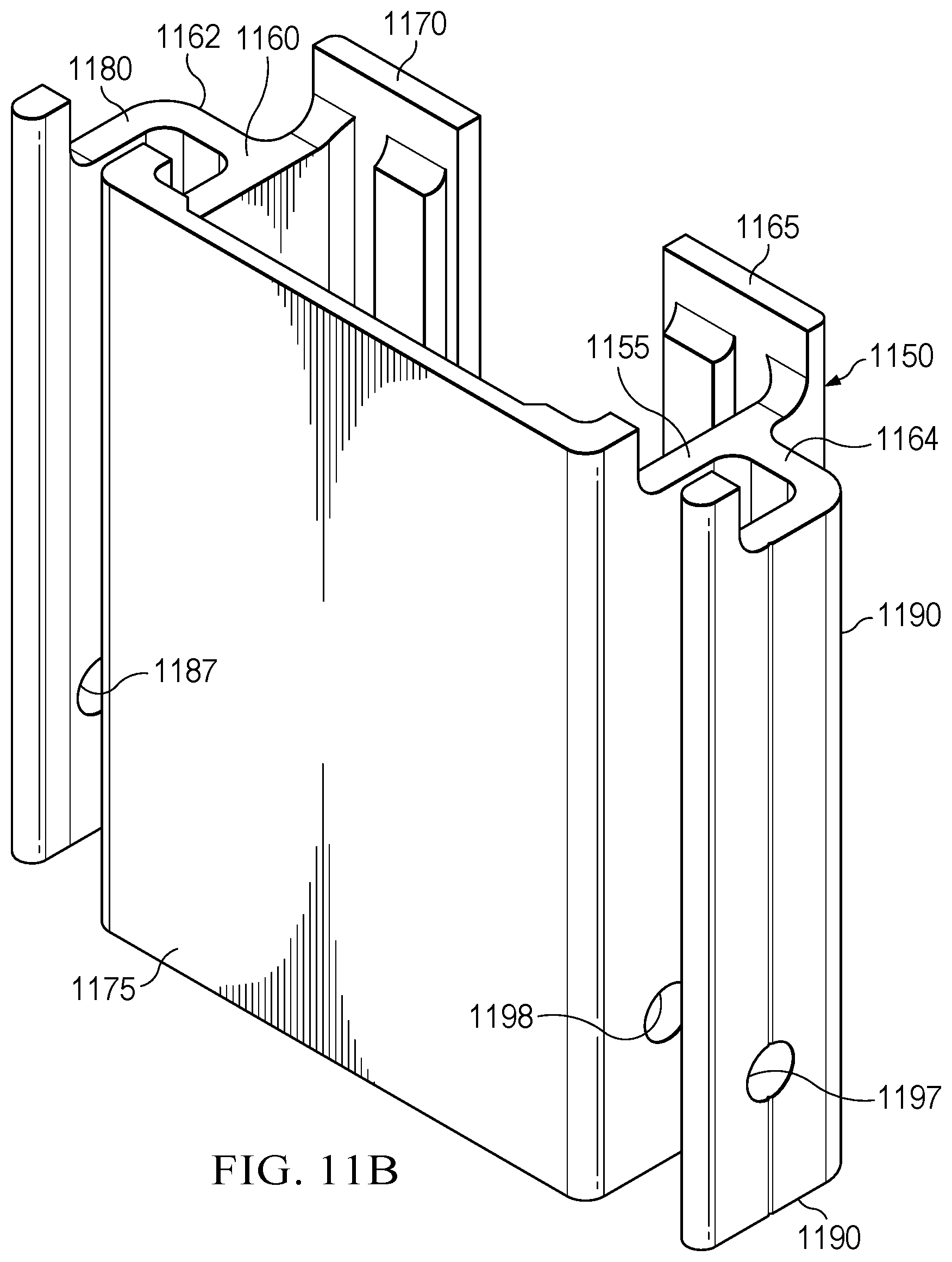 Patent US12359481 Figure 15 – Anchor system for a bracket of a movable barrier