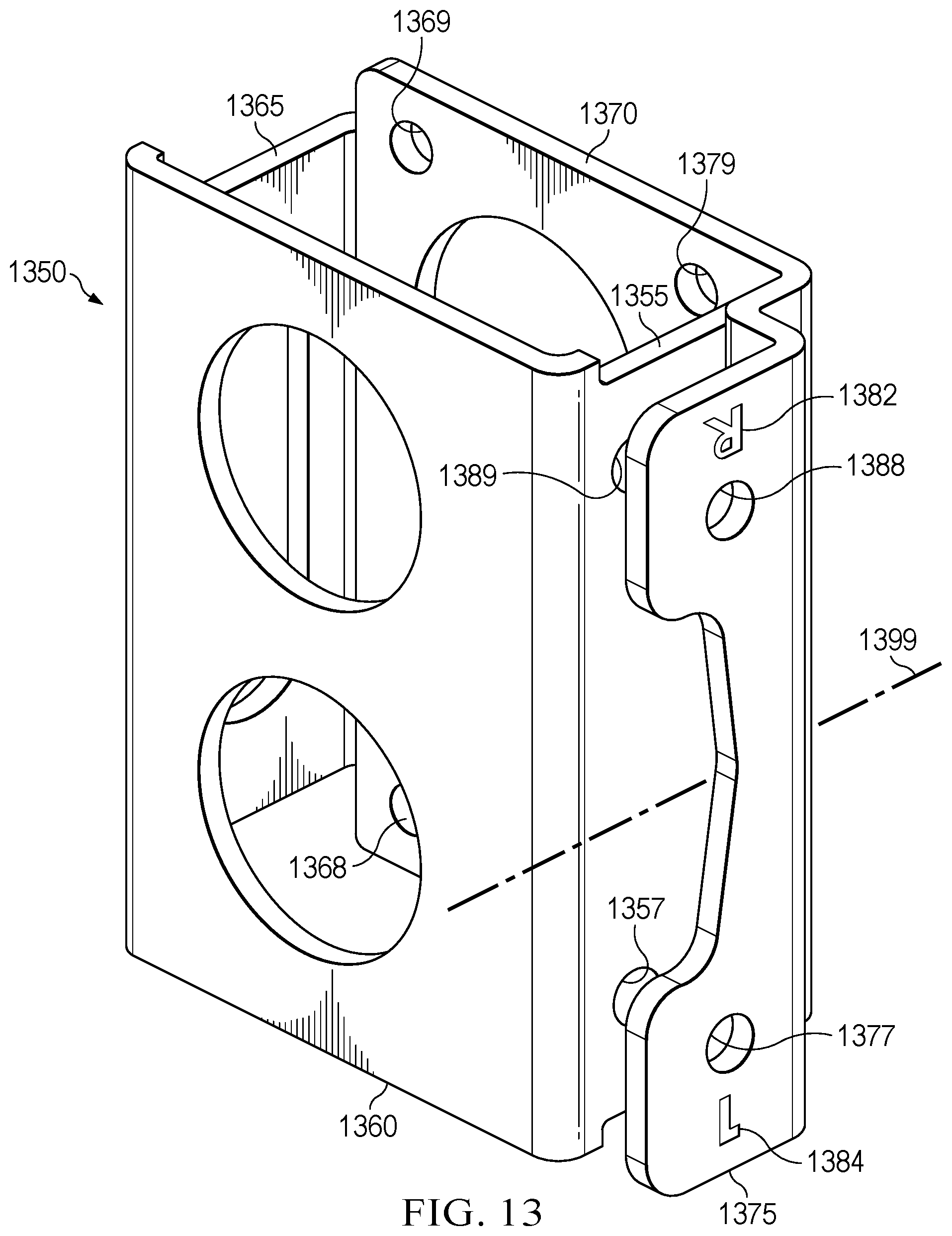 Patent US12359481 Figure 18 – Anchor system for a bracket of a movable barrier