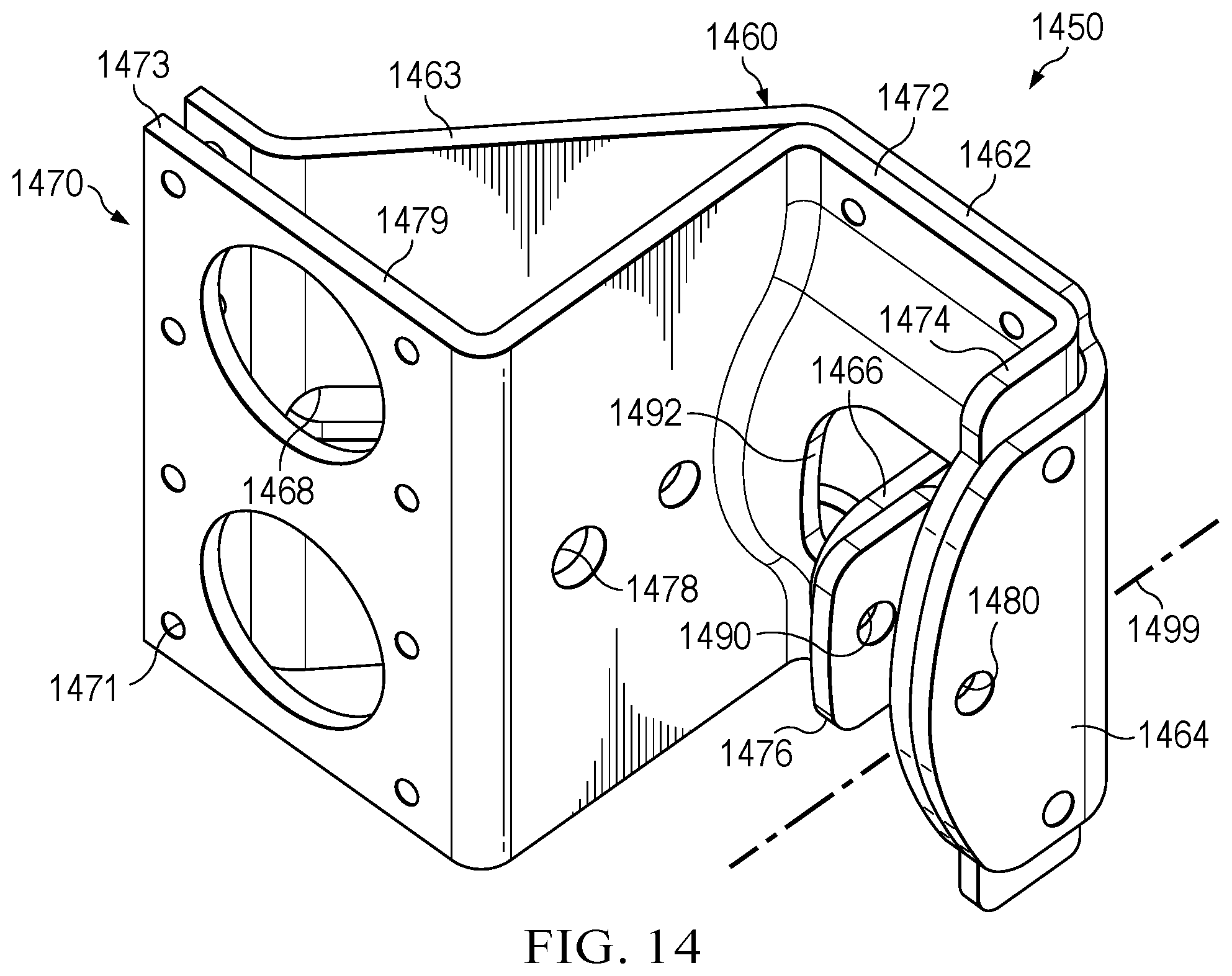 Patent US12359481 Figure 19 – Anchor system for a bracket of a movable barrier