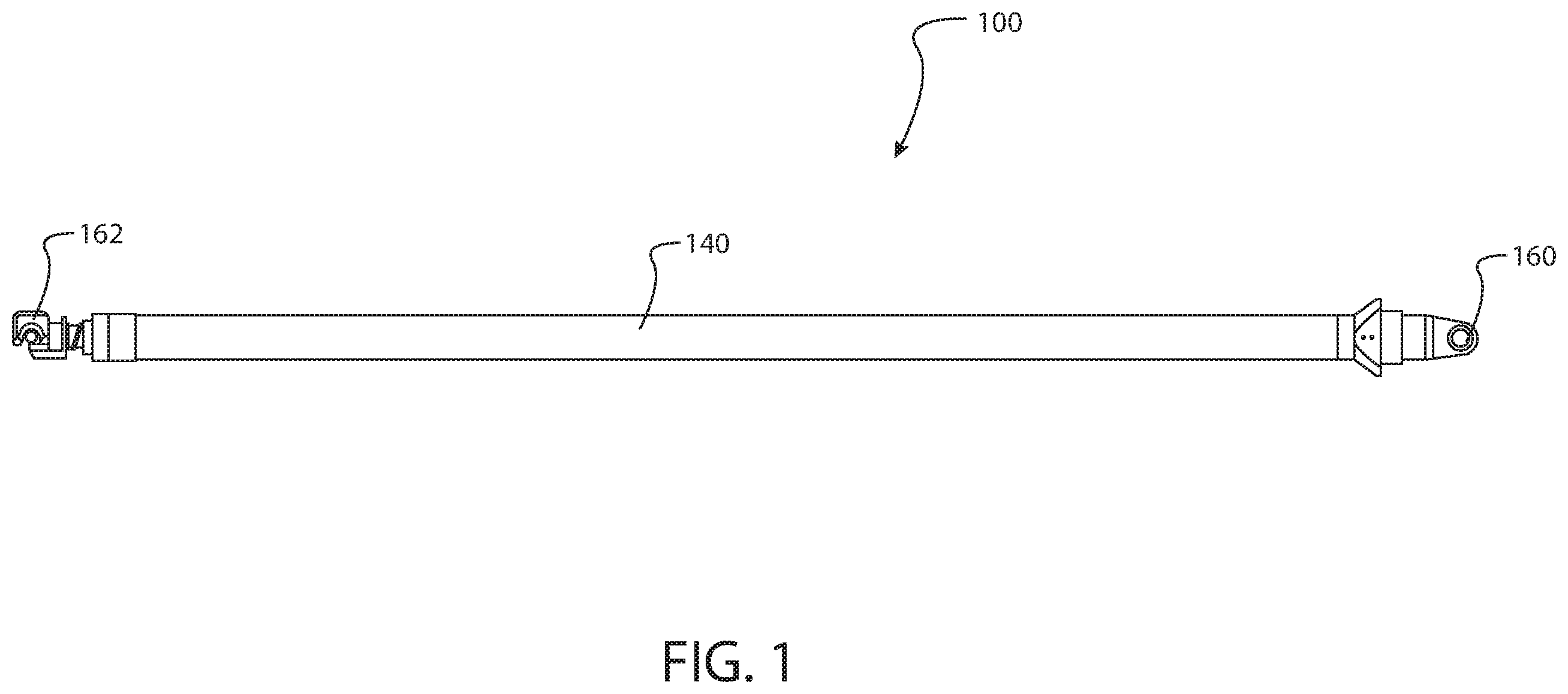 Patent US12359486 — Retention device for a hold open rod — Figure 1