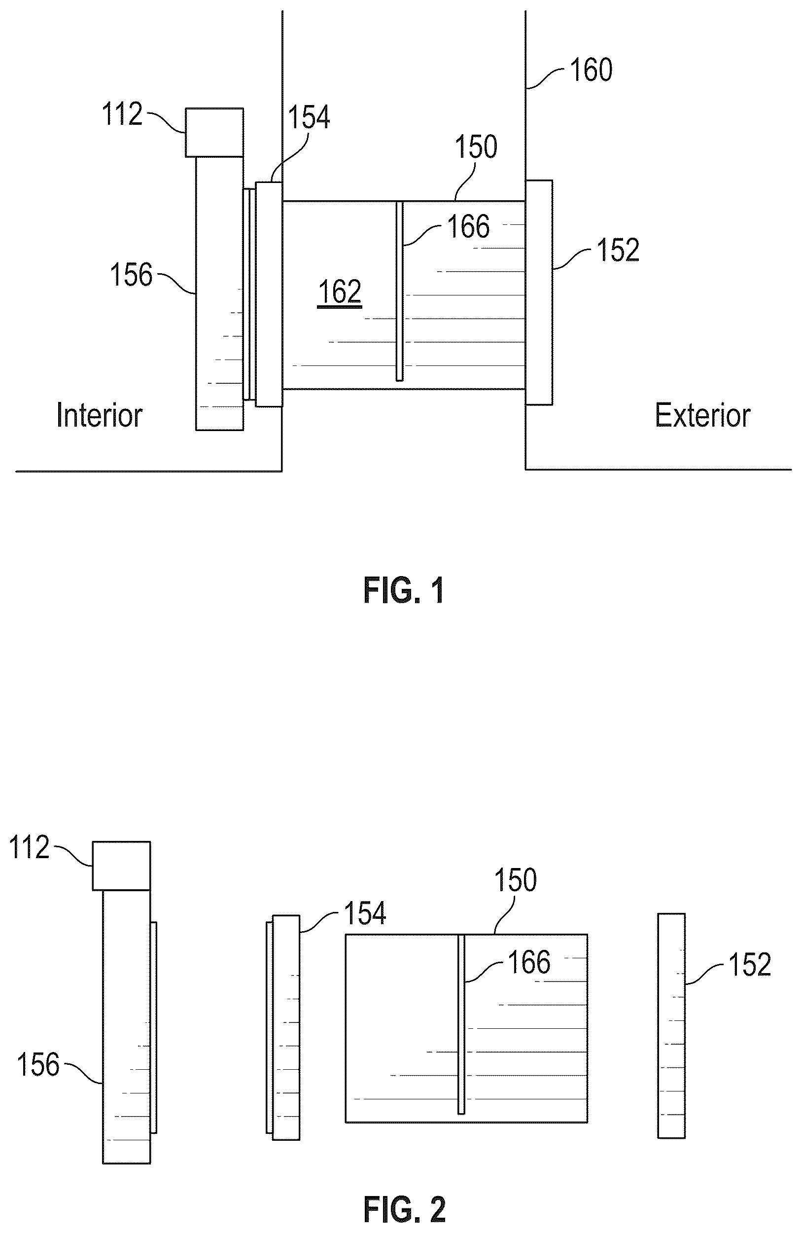 Patent US12359492 Figure 1 – Methods and apparatus for pet doors