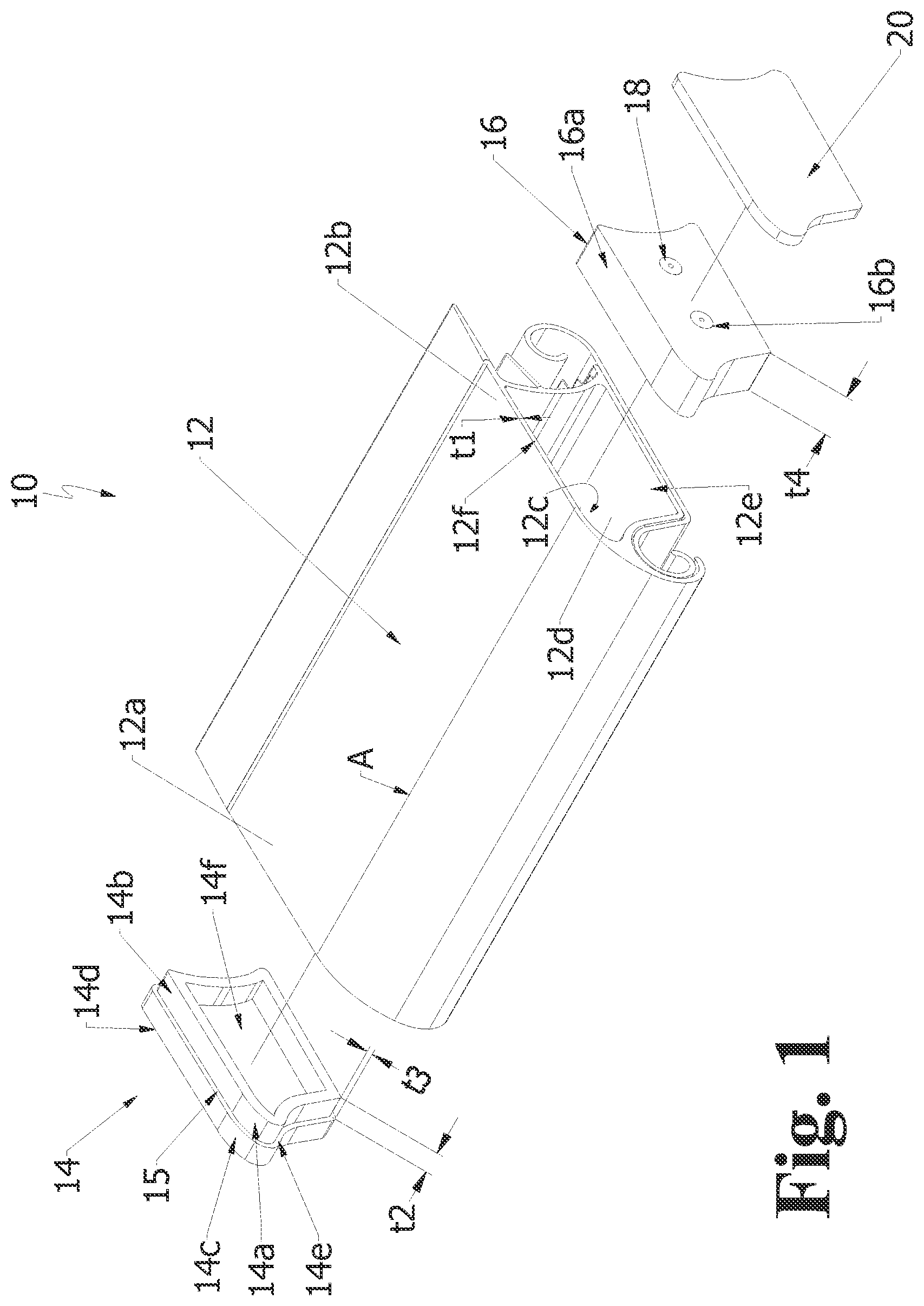 Patent US12359498 Figure 1 – Method of forming a maintenance-free rolling door vacuum slat
