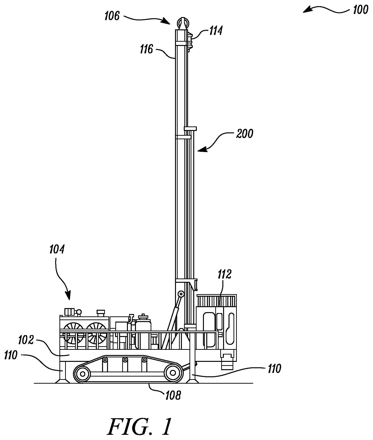 Patent US12359515 — Drill carousel for machine — Figure 1