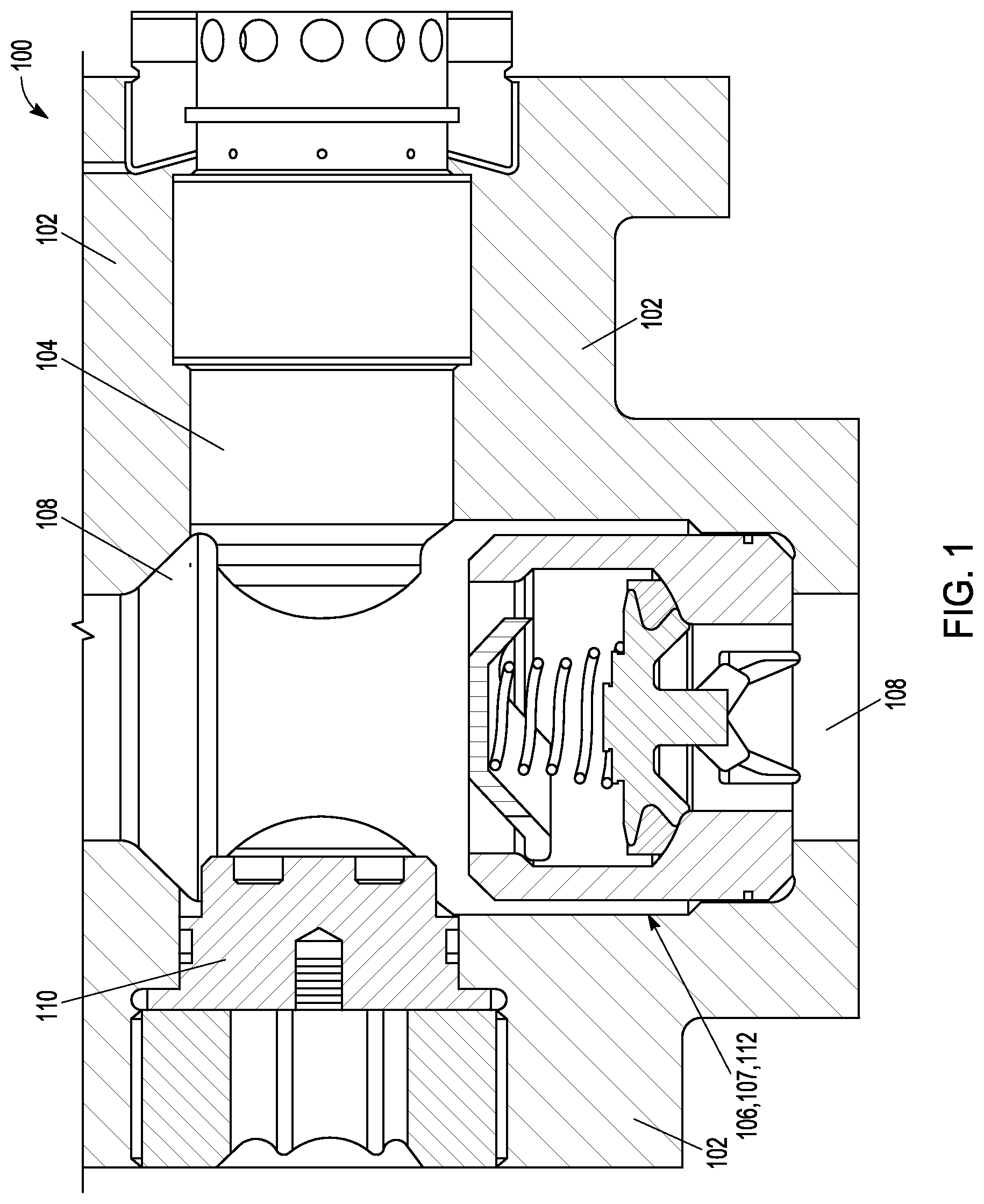 Patent US12359517 — Valve cartridge — Figure 1