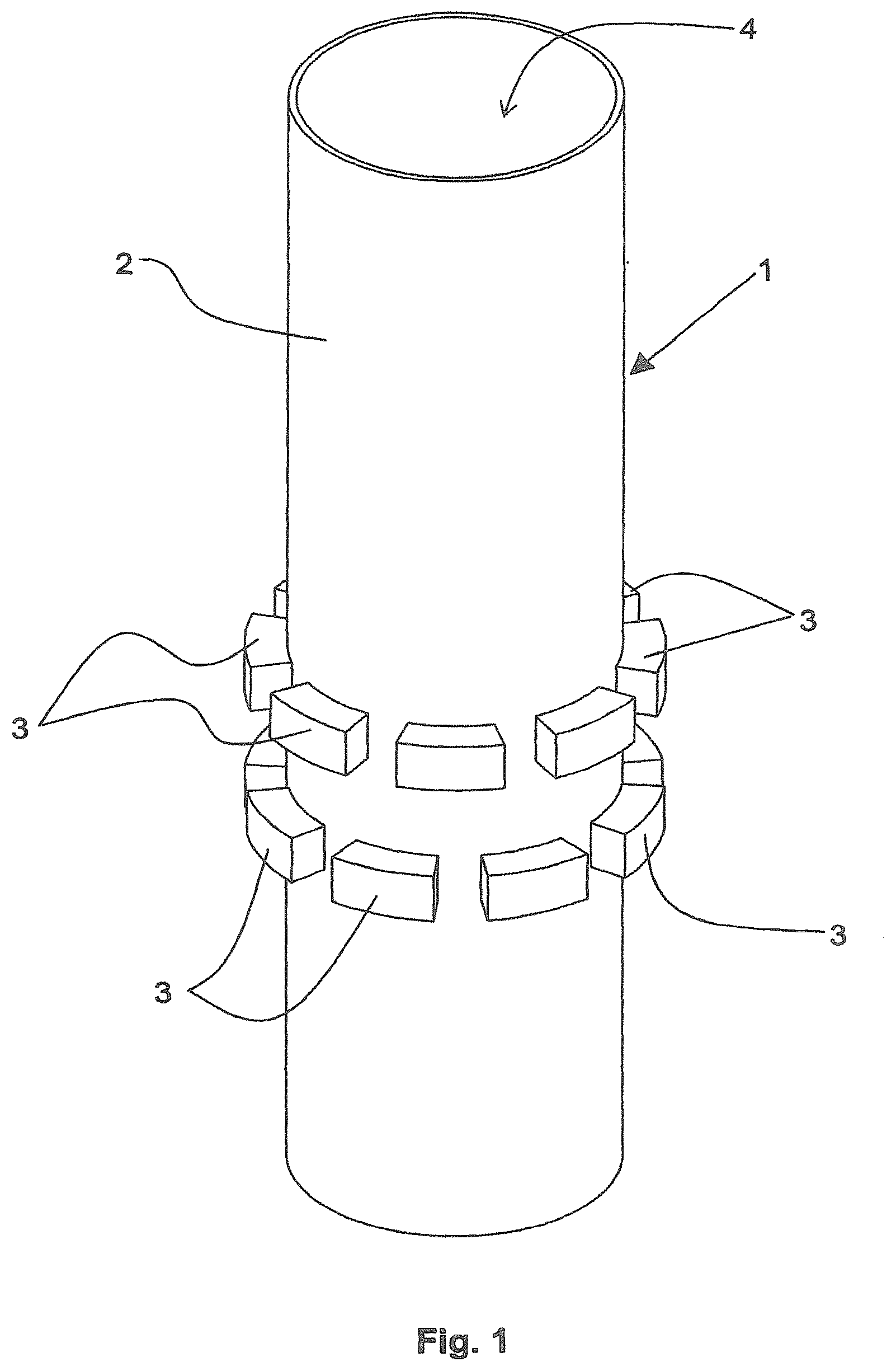 Patent US12359528 — Expandable eutectic alloy based downhole tool and methods of deploying such — Figure 1