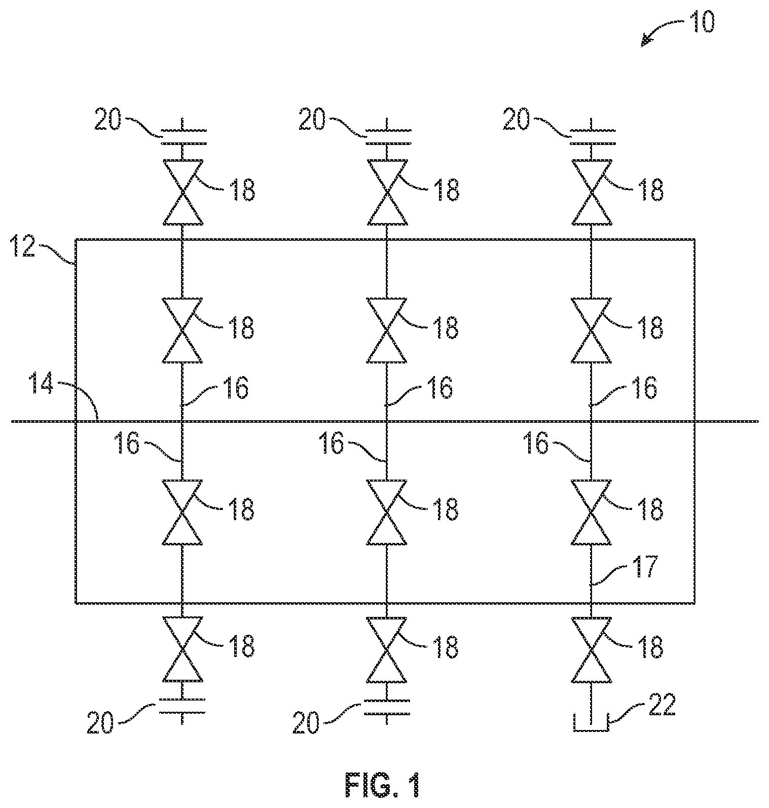 Patent US12359540 — Overpressure valve system for a subsea manifold — Figure 1