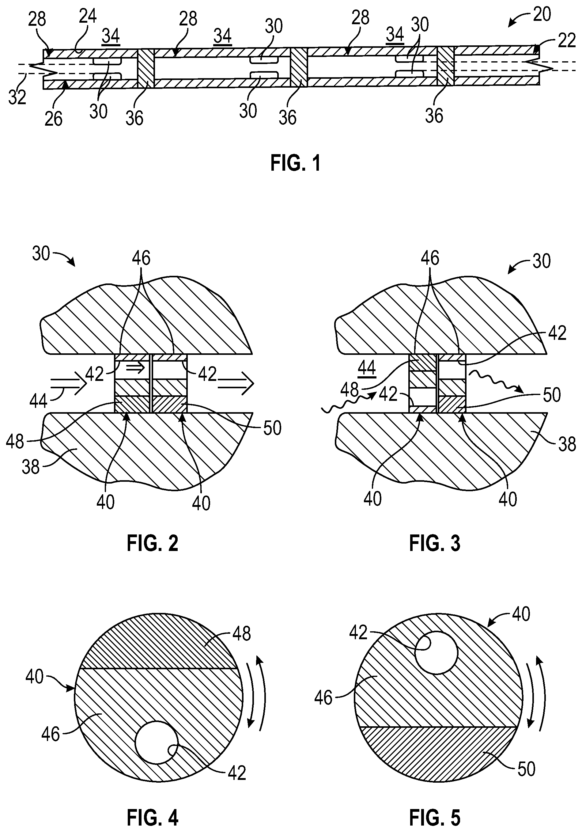 Patent US12359542 Figure 1 – Autonomous inflow control device system and method