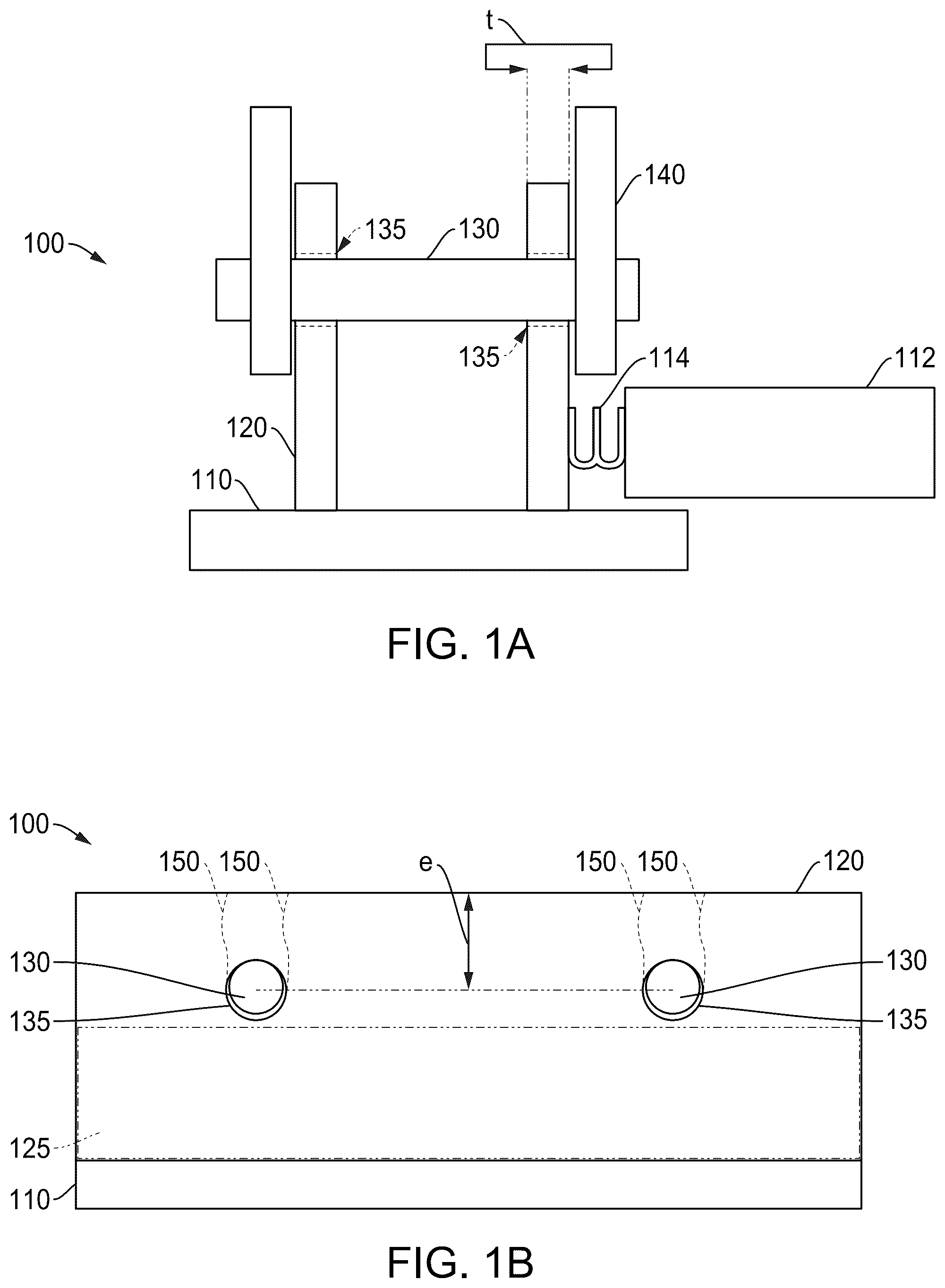 Patent US12359585 — Dual pin support for blade outer air seal and method — Figure 1
