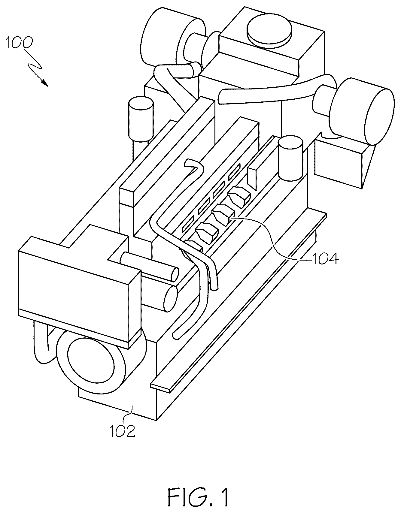 Patent US12359605 — Systems and methods for in-cylinder engine pressure sensor cooling — Figure 1
