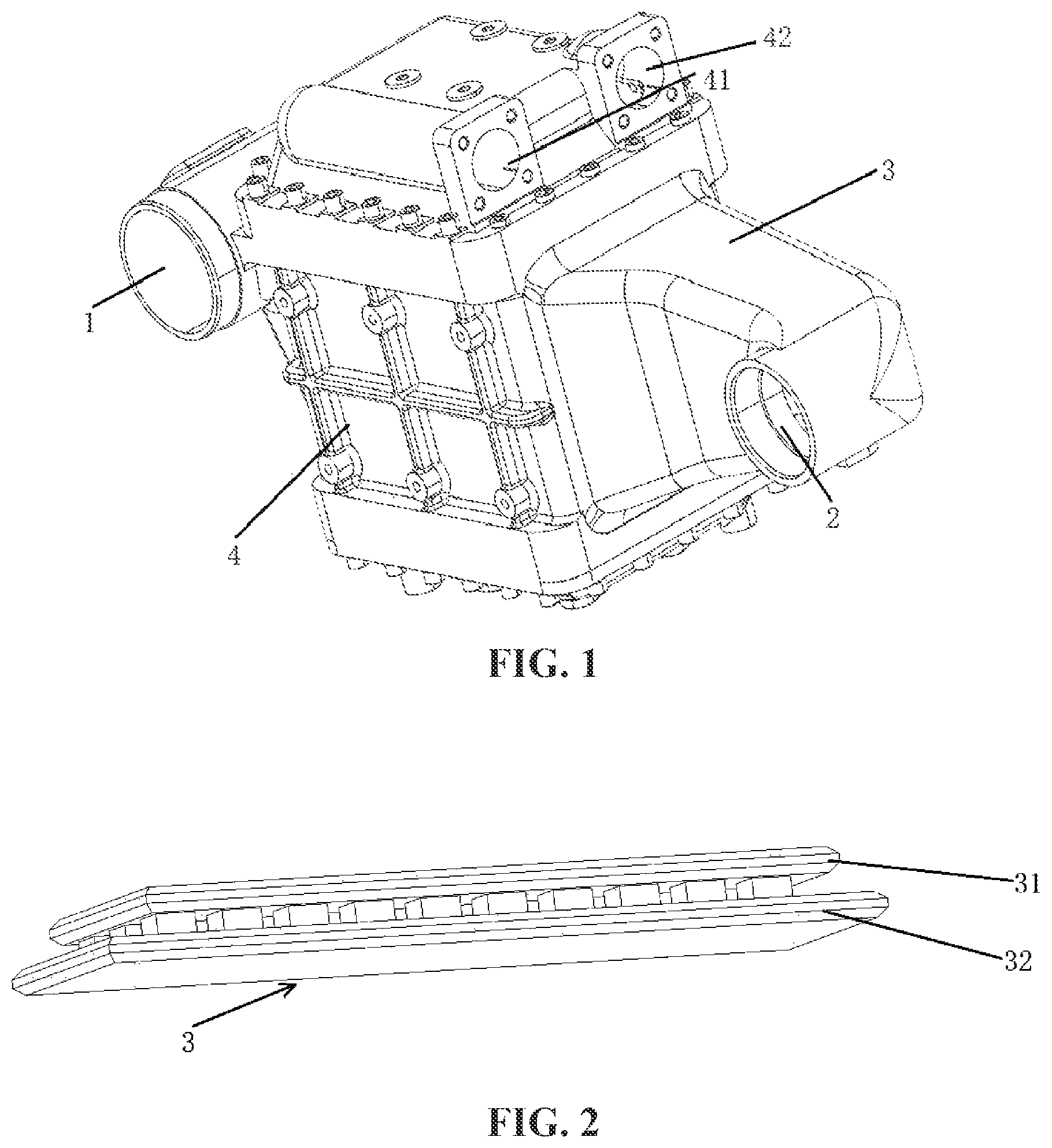 Patent US12359610 — Control method for an air intake intercooler that heats or cools intake air of an engine and a control system thereof — Figure 1