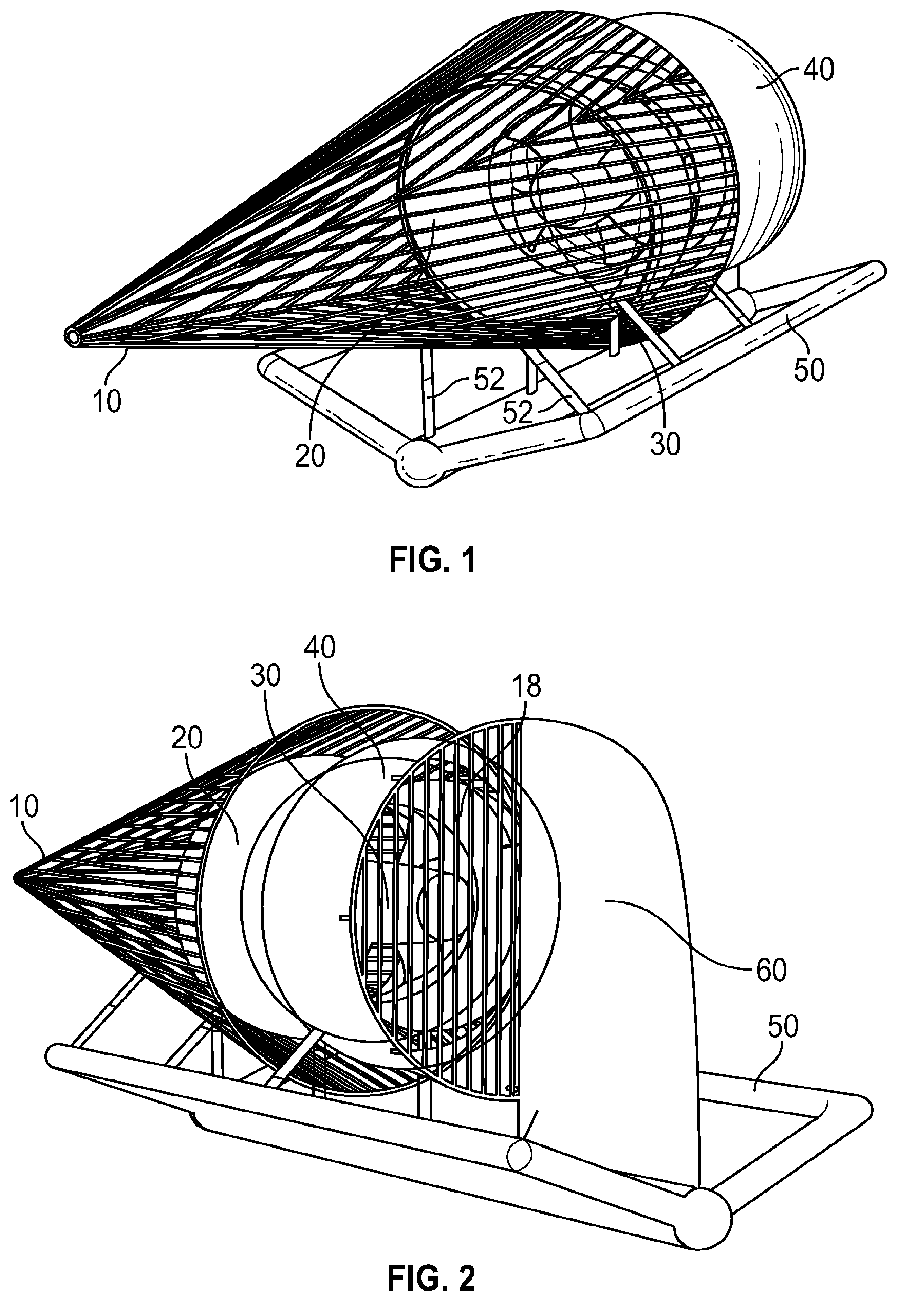 Patent US12359649 — Hydroelectric/hydrokinetic turbine and methods for making and using same — Figure 1