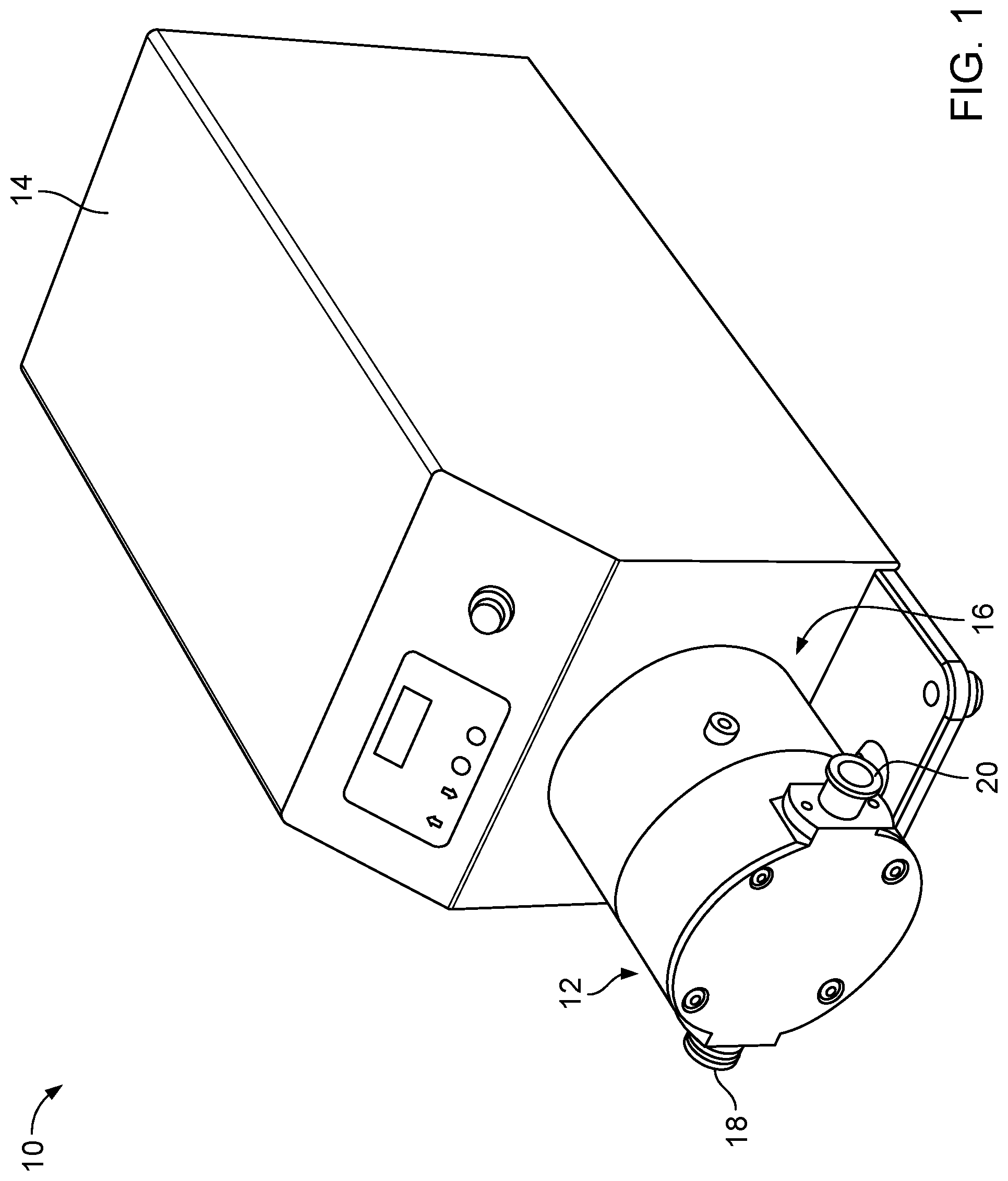 Patent US12359658 — Diaphragm pumping — Figure 1