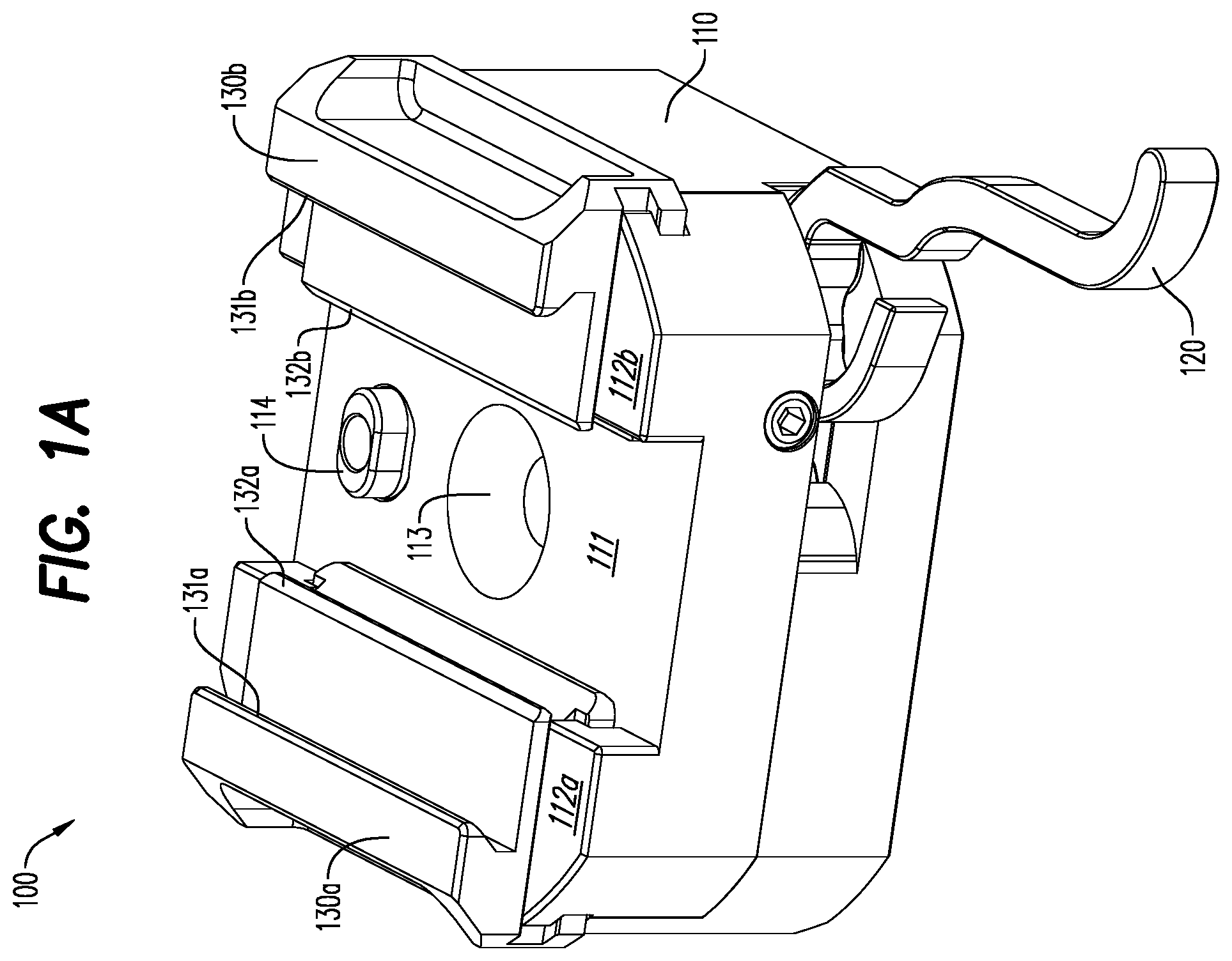 Patent US12359685 — Clamp with cam lever — Figure 1