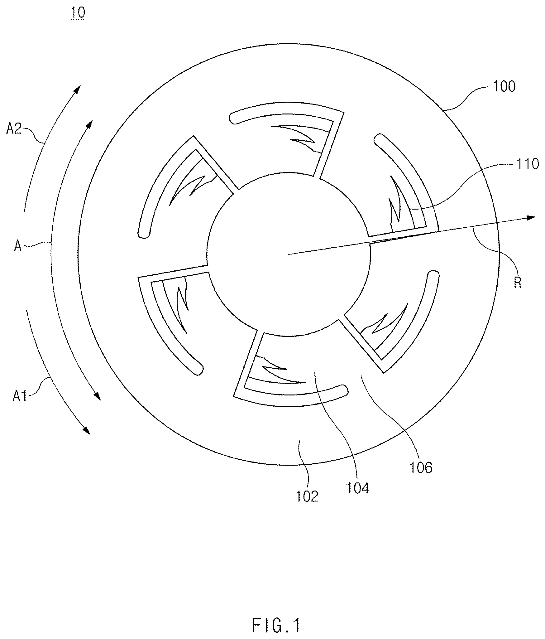 Patent US12359691 — Air foil bearing and compressor including the same — Figure 1