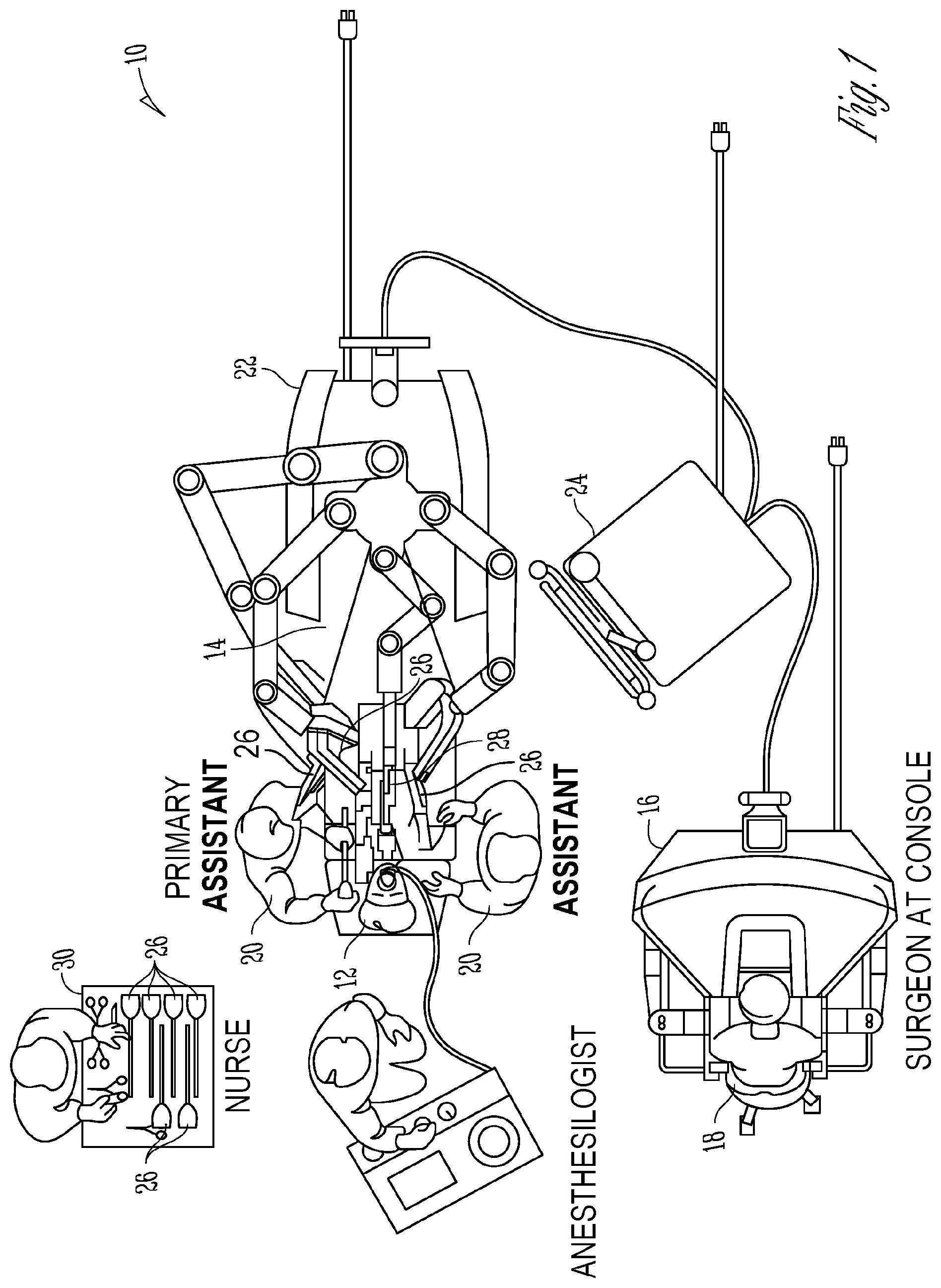 Patent US12359696 Figure 1 – Stapler with composite cardan and screw drive