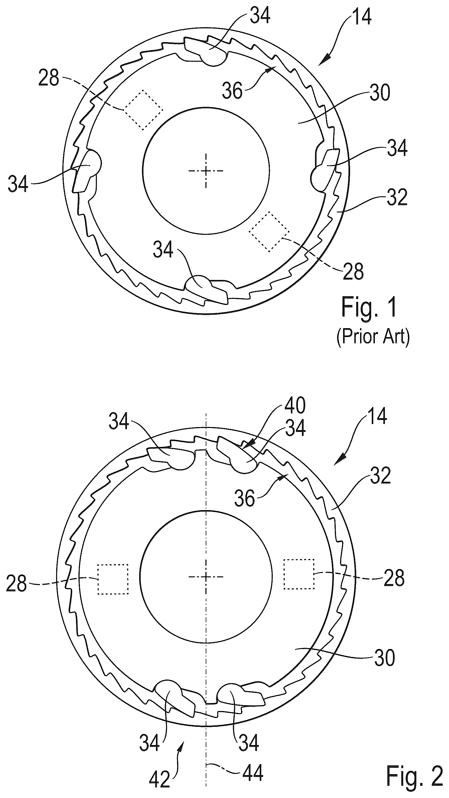 Patent US12359699 Figure 1 – Drive arrangement for a bicycle