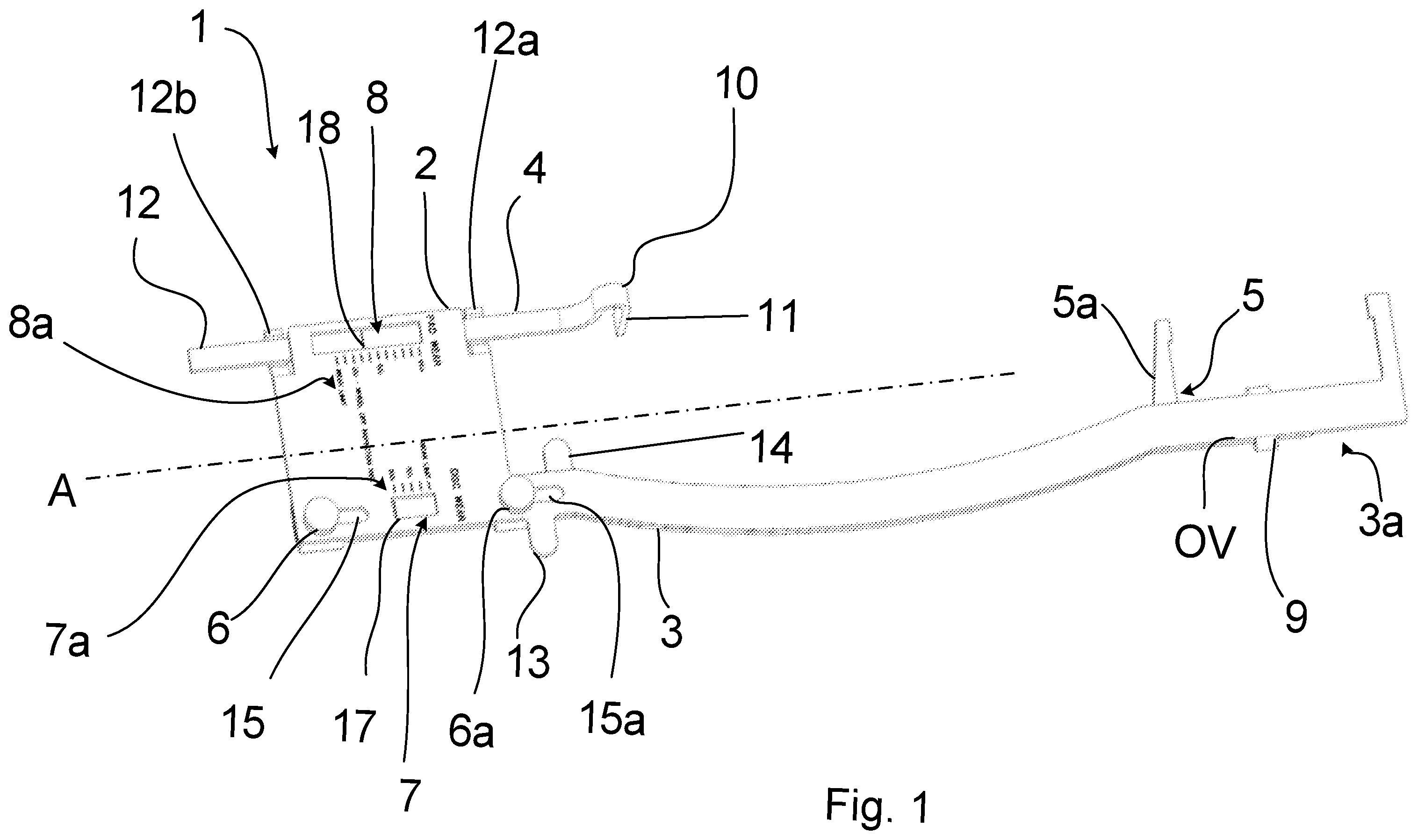 Patent US12359701 — Mechanical wear gauge — Figure 1
