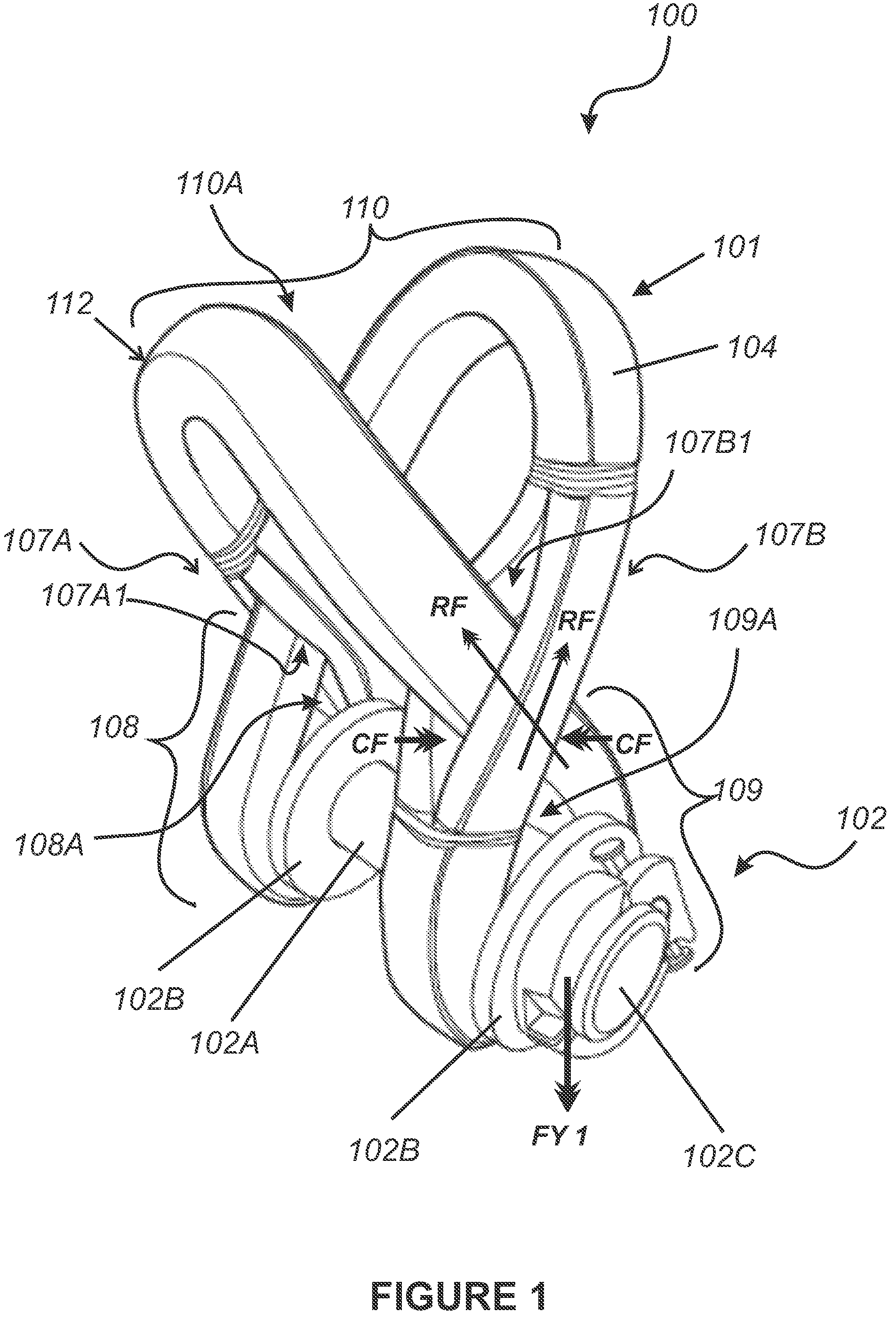 Patent US12359706 — Shackle — Figure 1