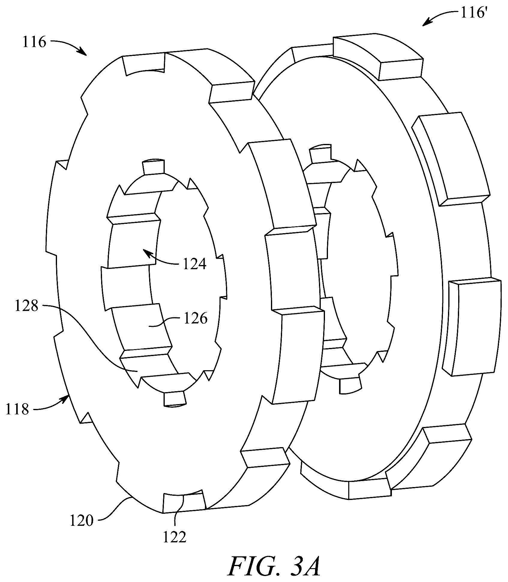 Patent US12359712 Figure 4 – Combined material gear