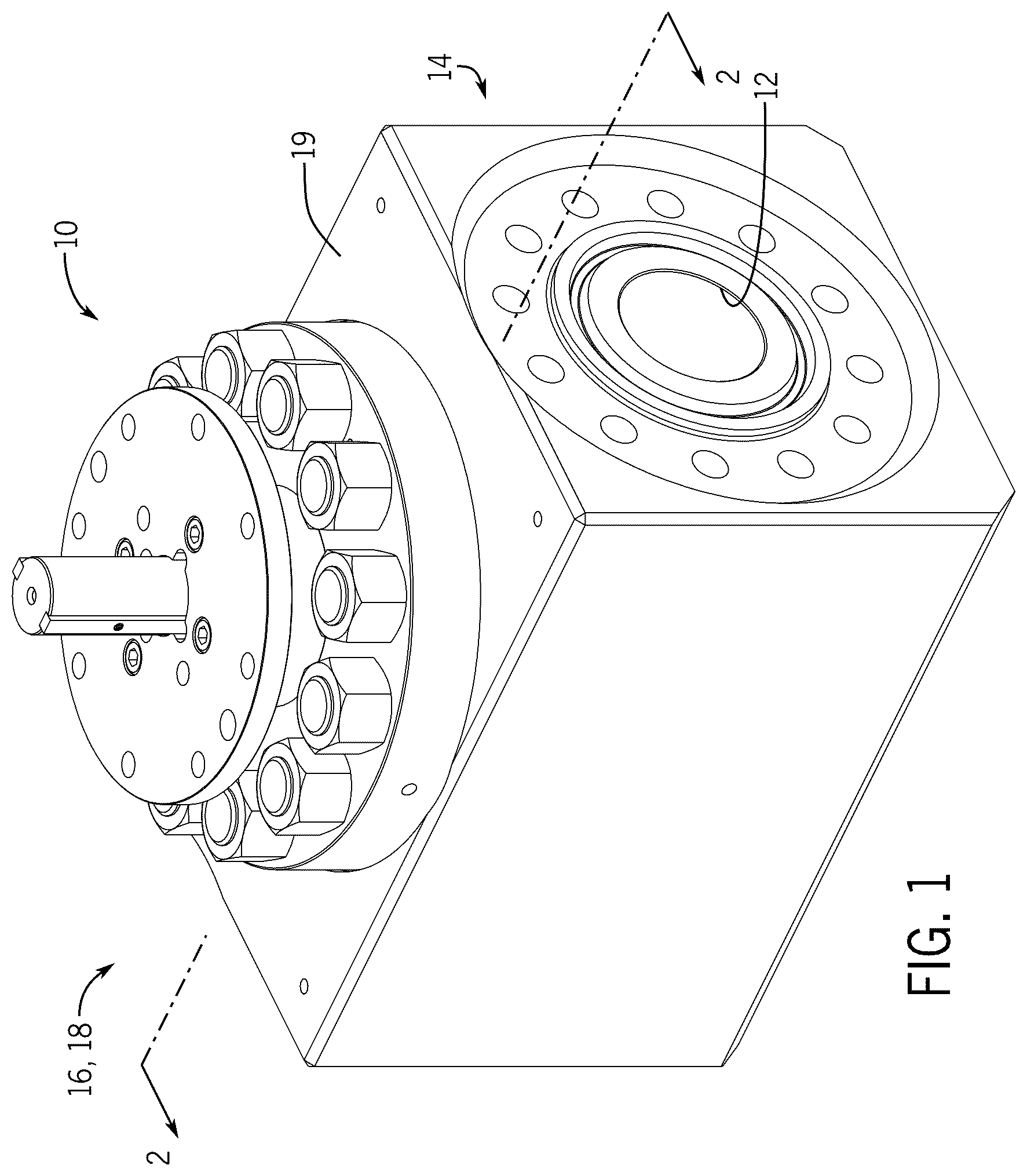Patent US12359733 — Ball valve assembly — Figure 1
