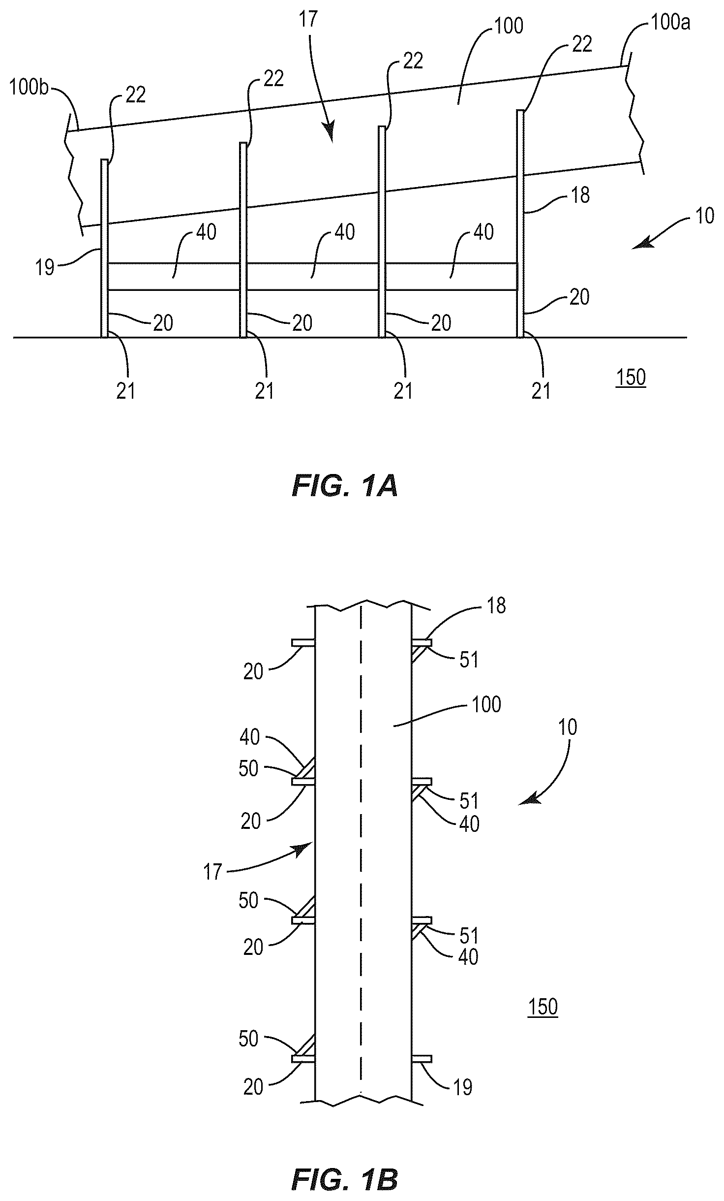 Patent US12359751 Figure 1 – Hose support assembly