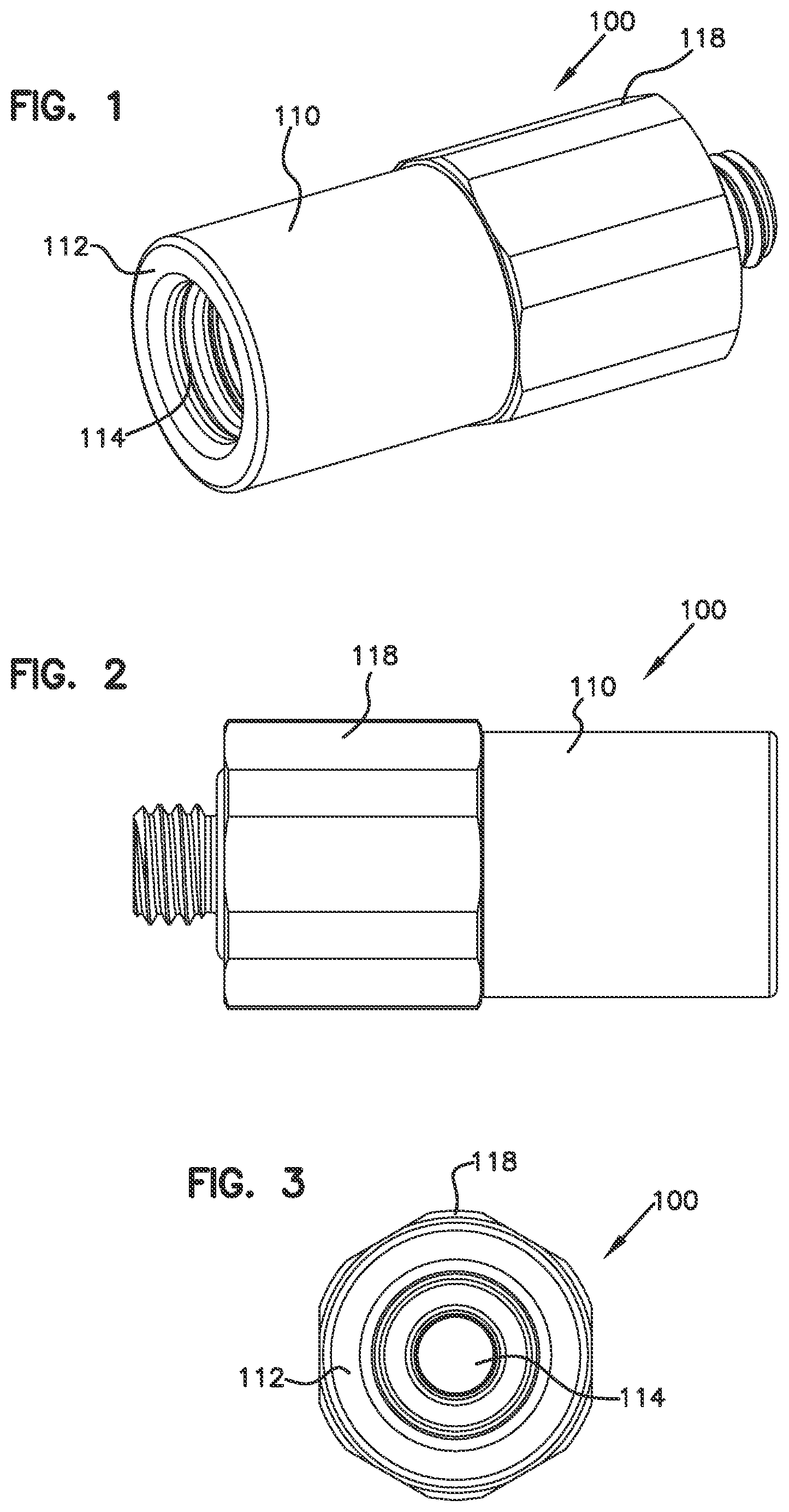 Patent US12359759 Figure 1 – Low-spill coupling assembly