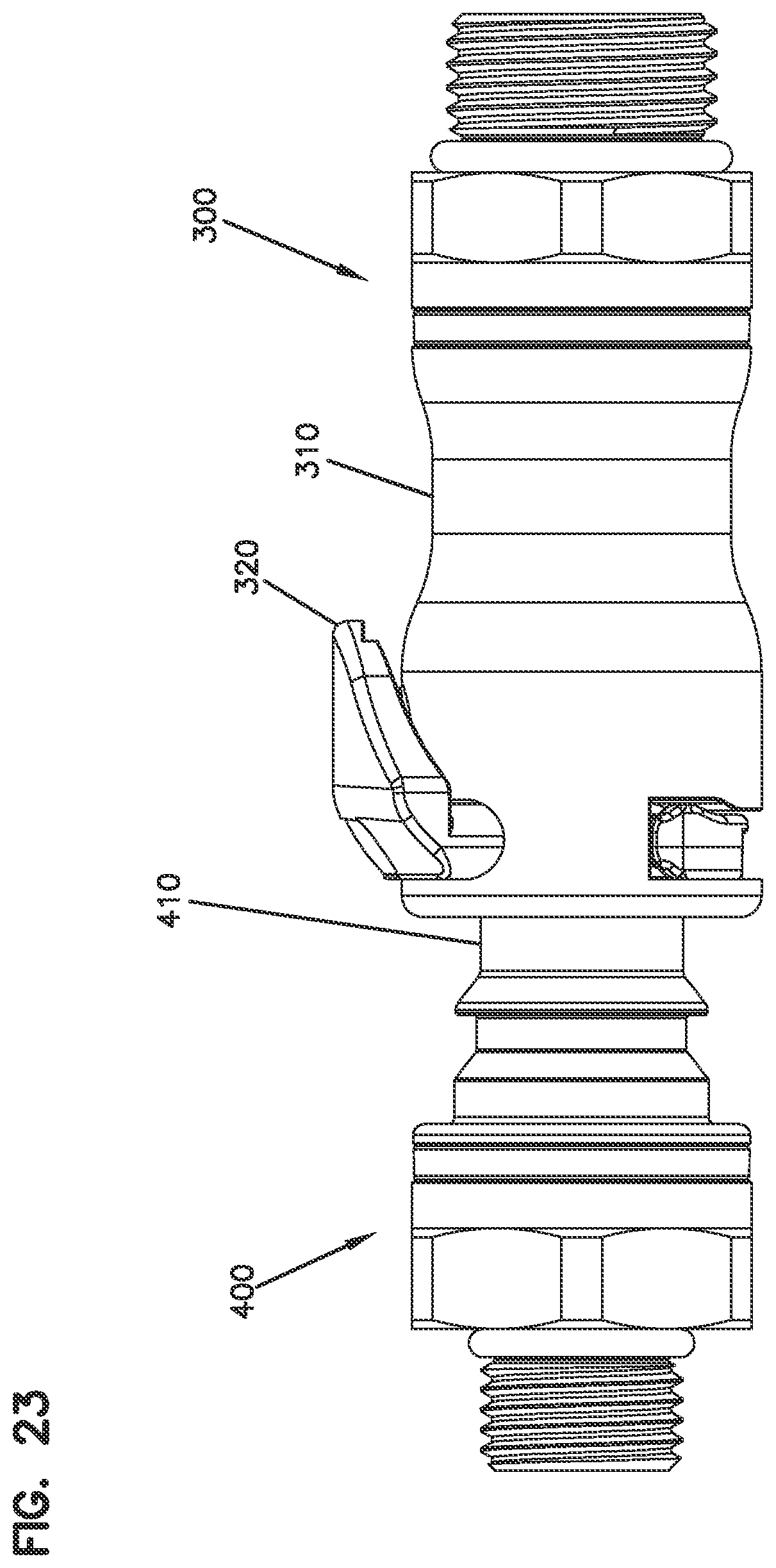 Patent US12359759 Figure 12 – Low-spill coupling assembly