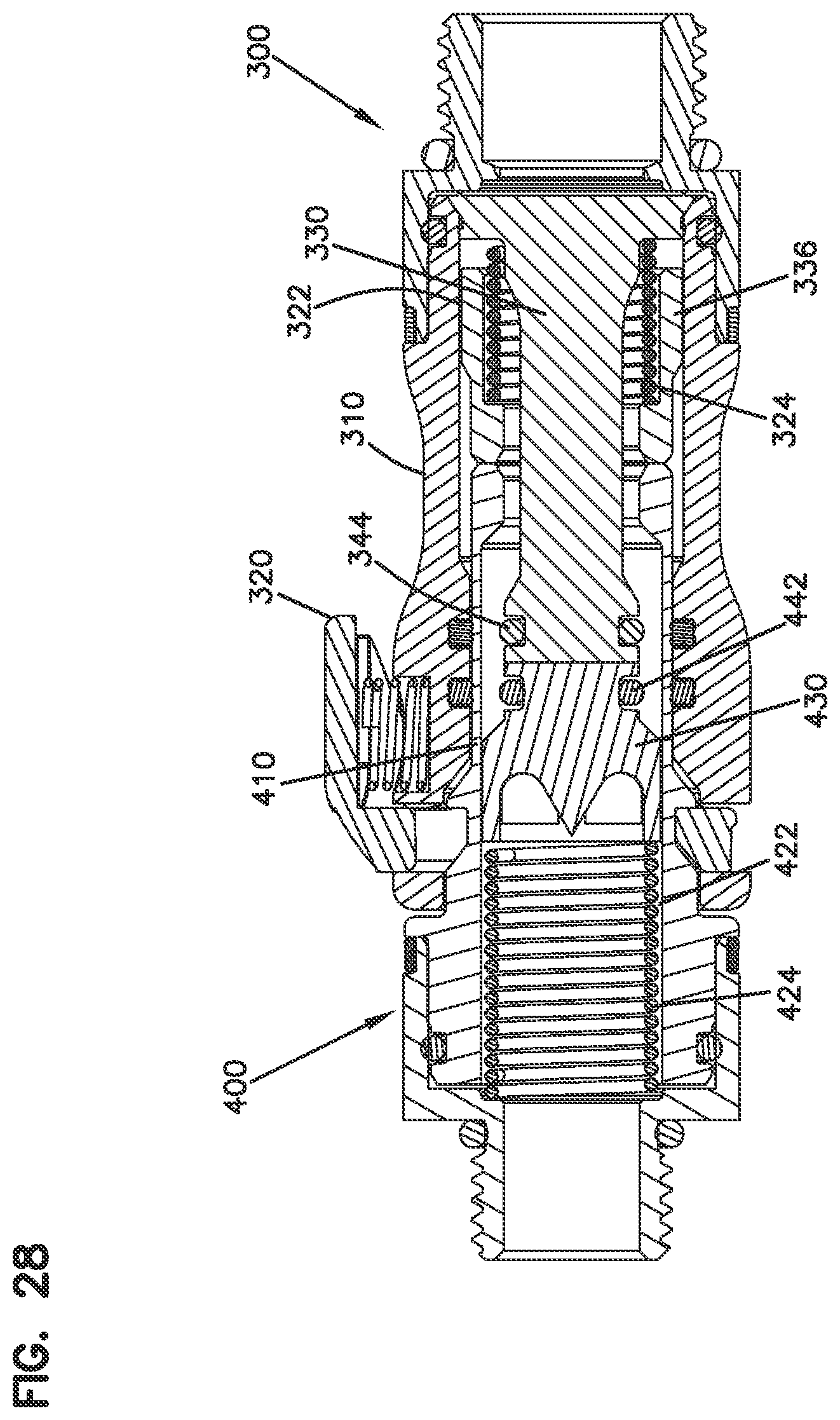 Patent US12359759 Figure 17 – Low-spill coupling assembly
