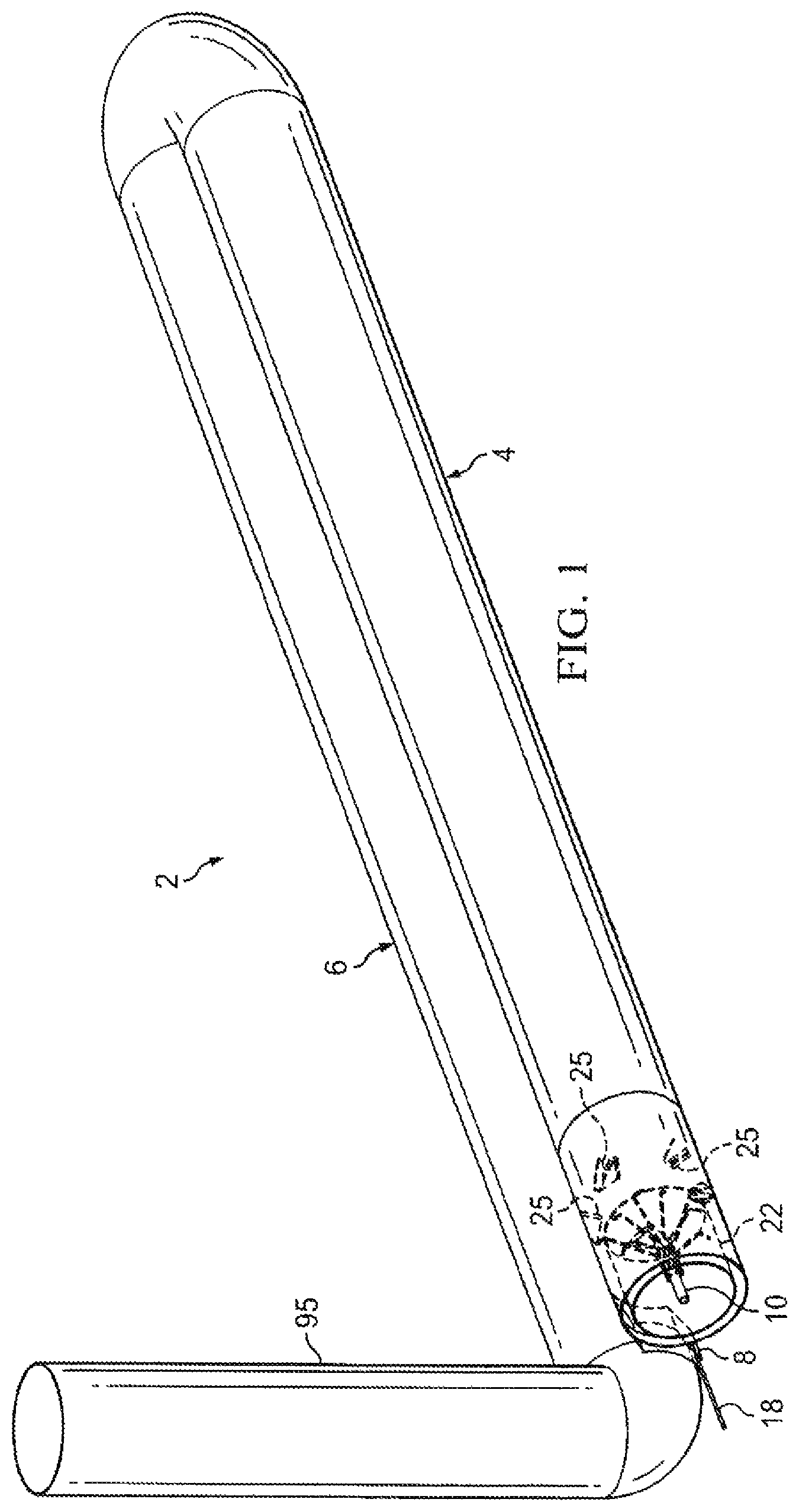 Patent US12359803 — Cylindrical burner apparatus and method — Figure 1