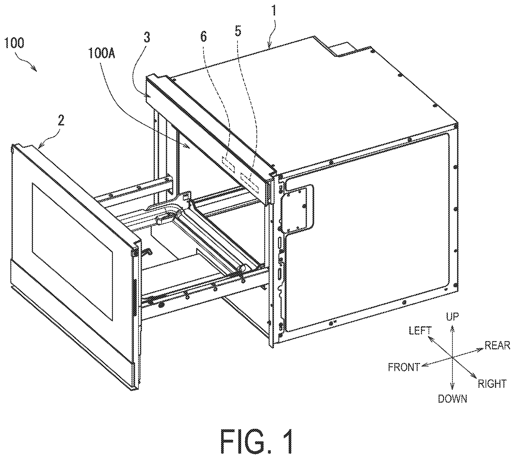 Patent US12359822 — Heating cooking apparatus — Figure 1