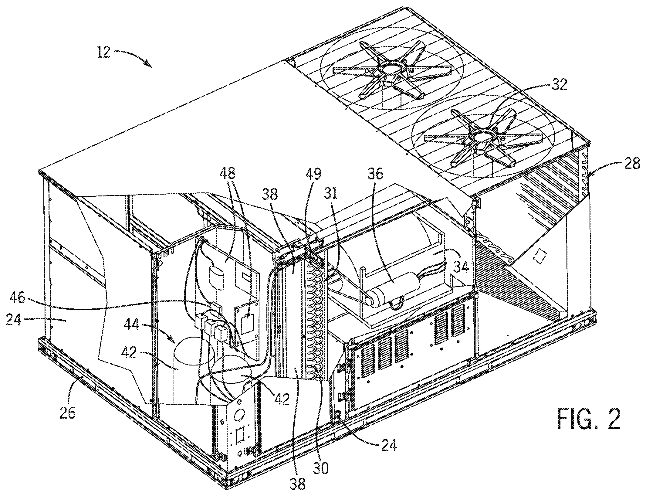 Patent US12359846 Figure 2 – Systems and methods for operating a furnace system
