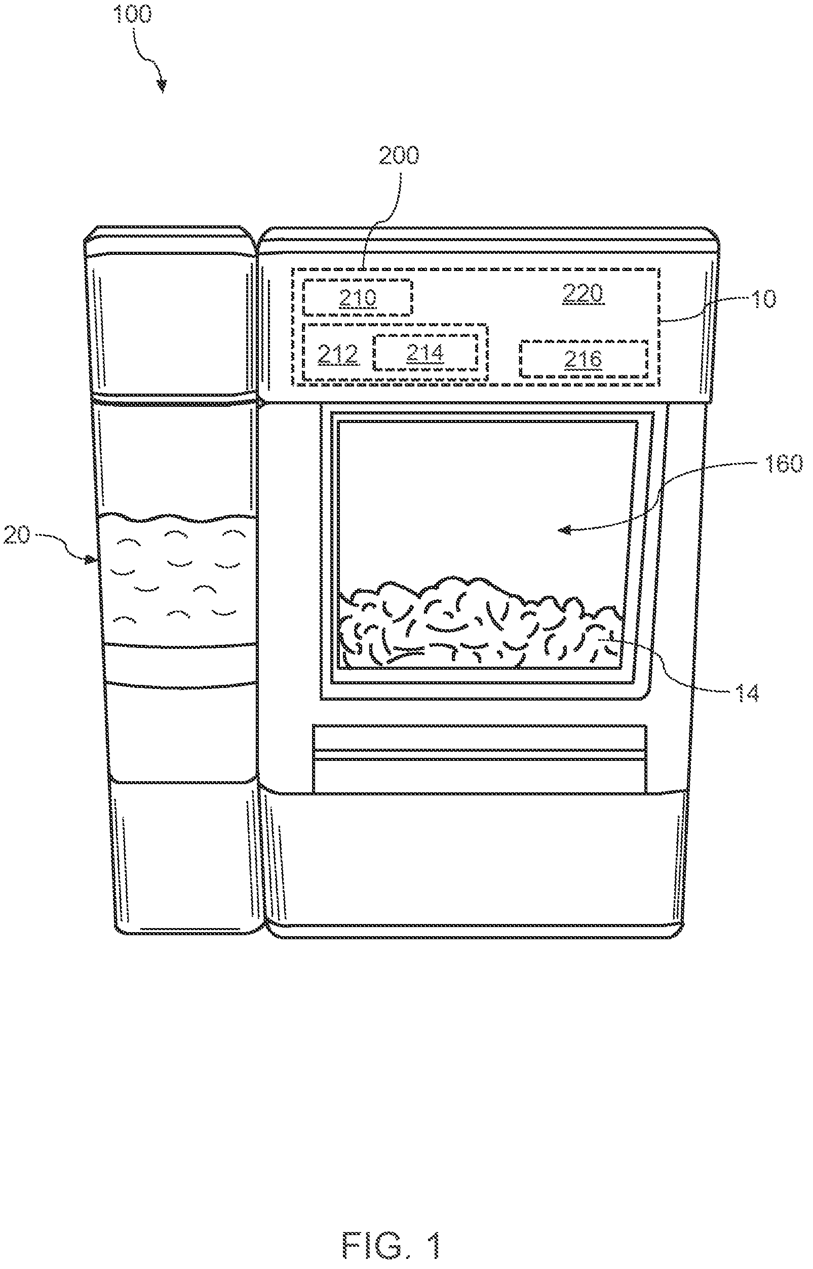 Patent US12359858 Figure 1 – Icemaker appliance and method for reducing total dissolved solids