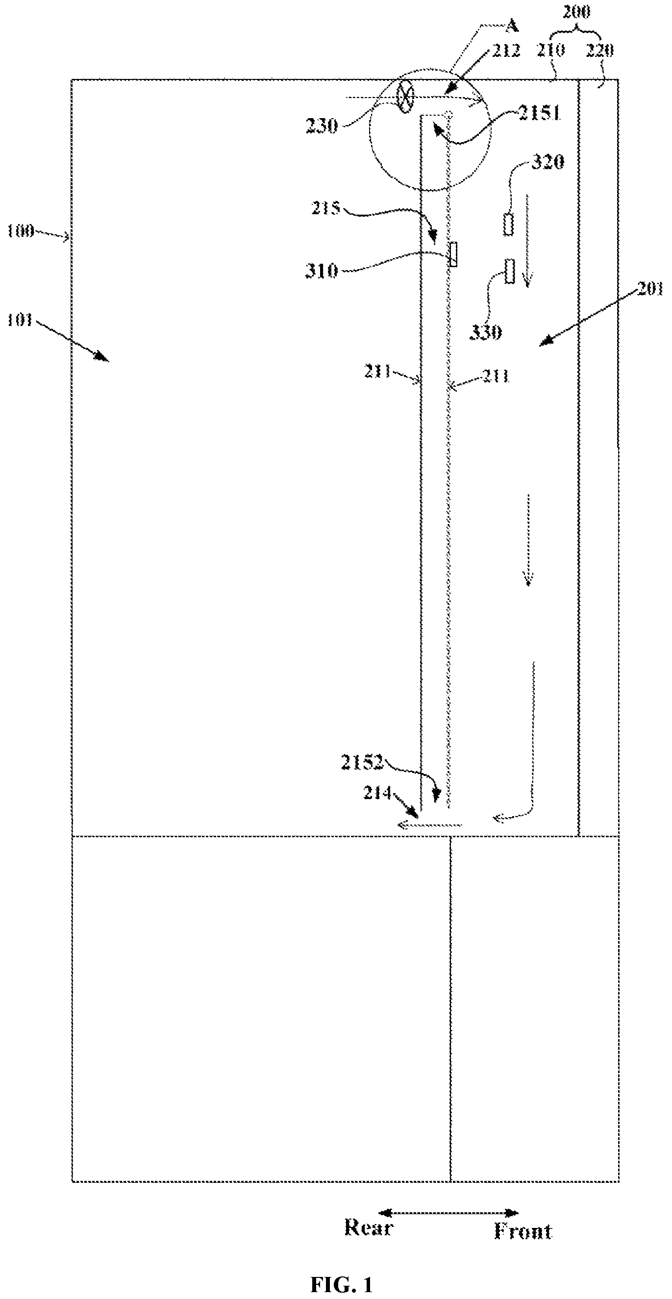 Patent US12359863 — Control method for refrigerator, and computer storage medium — Figure 1