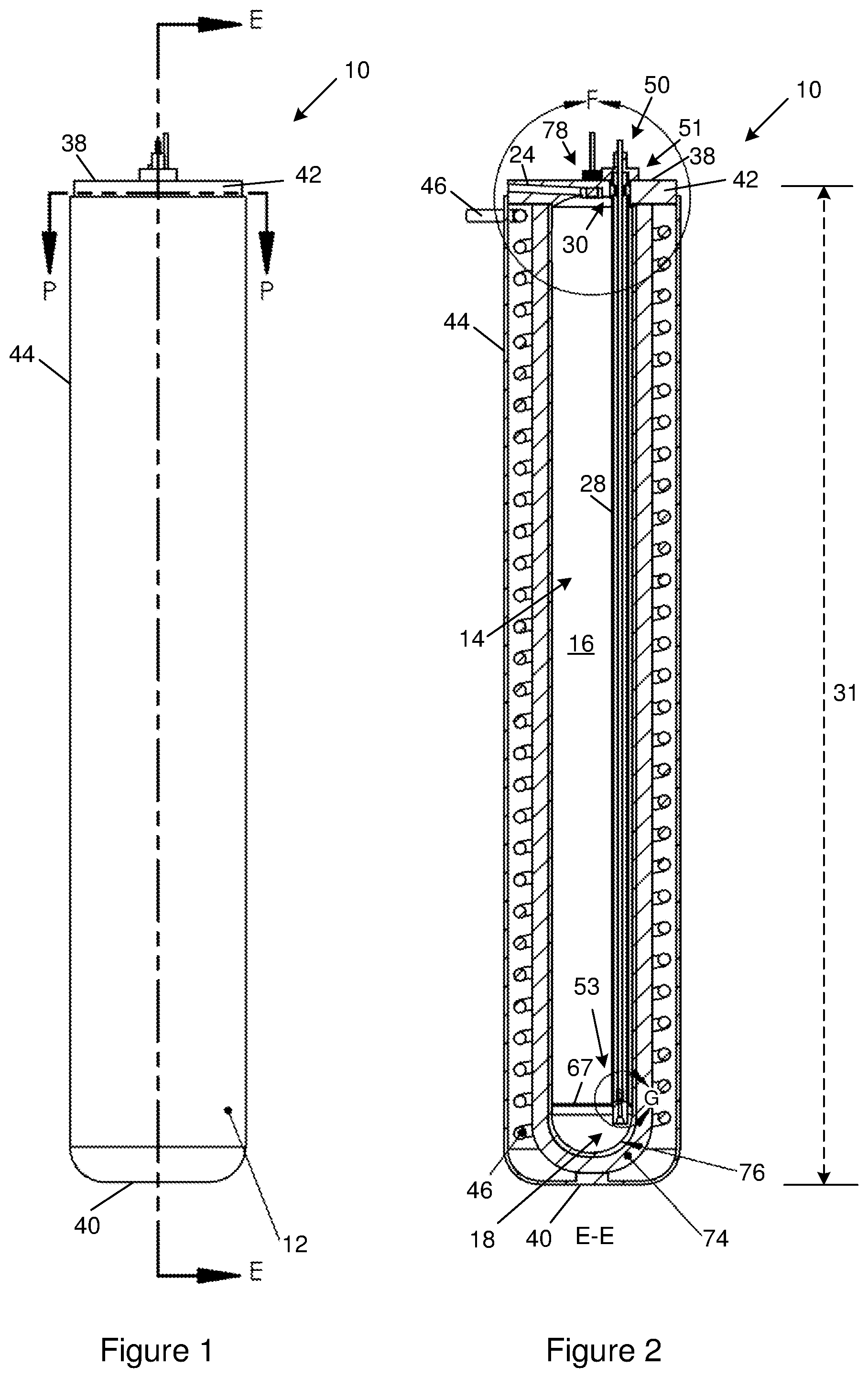 Patent US12359872 — Furnace, fluid feed component, fluid reforming system and method of reforming a fluid — Figure 1