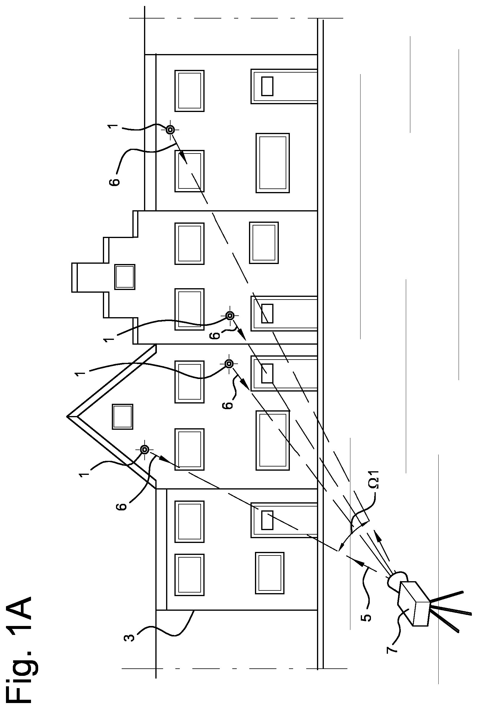 Patent US12359914 — Apparatus, method and system for measuring locations on an object — Figure 1