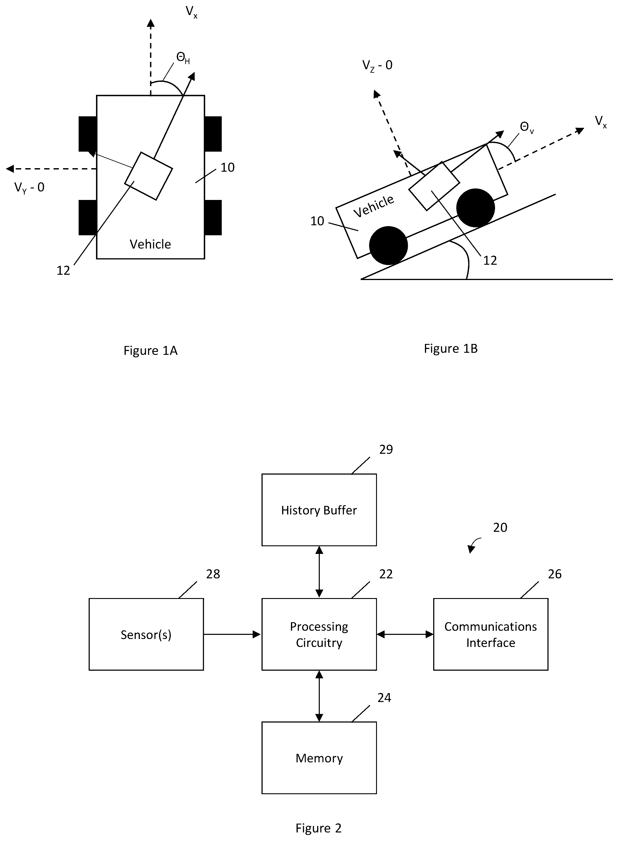 Patent US12359918 — Method and apparatus for recovering frame orientation between body and vehicle frames for an inertial navigation system — Figure 1