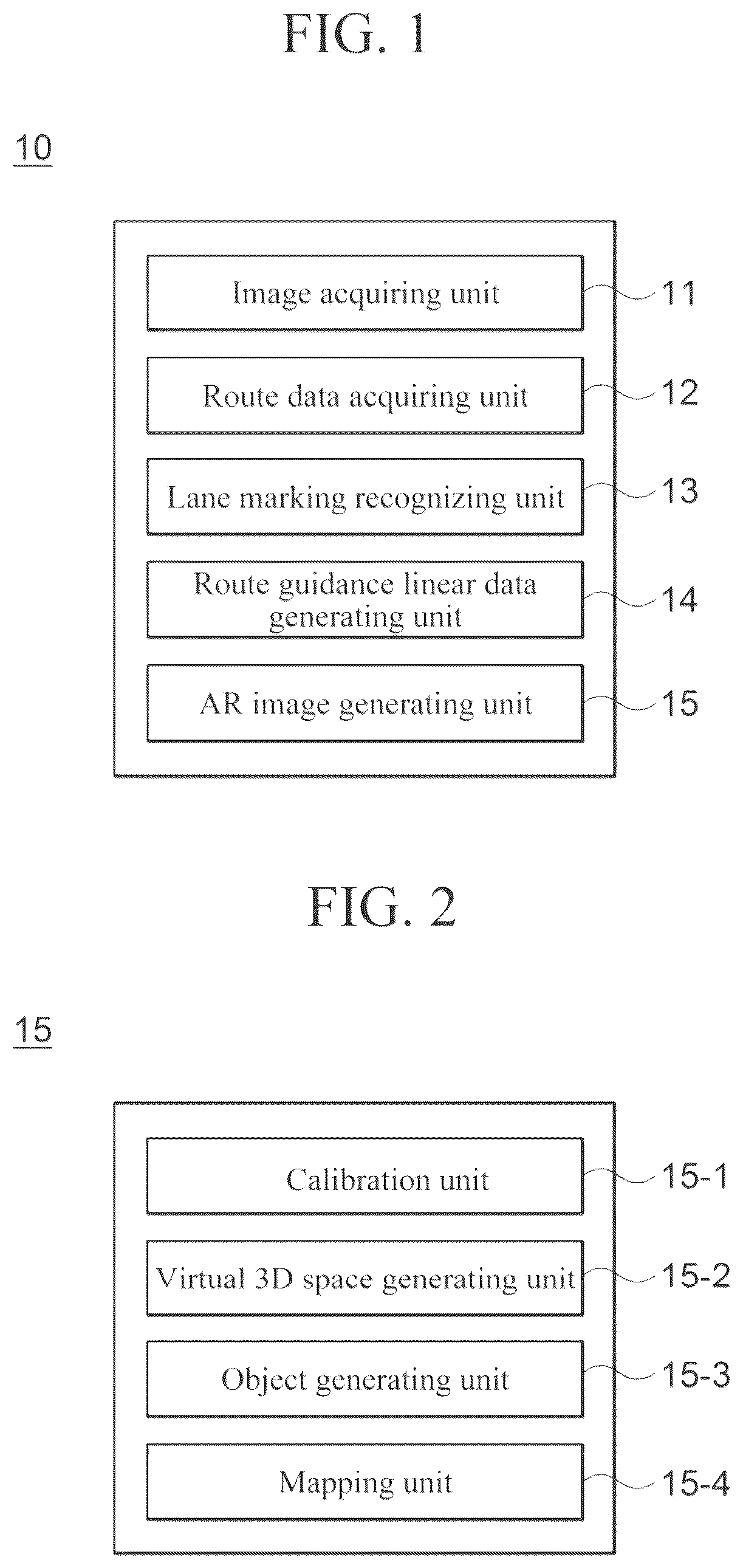 Patent US12359933 — AR processing device, augmented reality-based route guidance method and electronic device — Figure 1