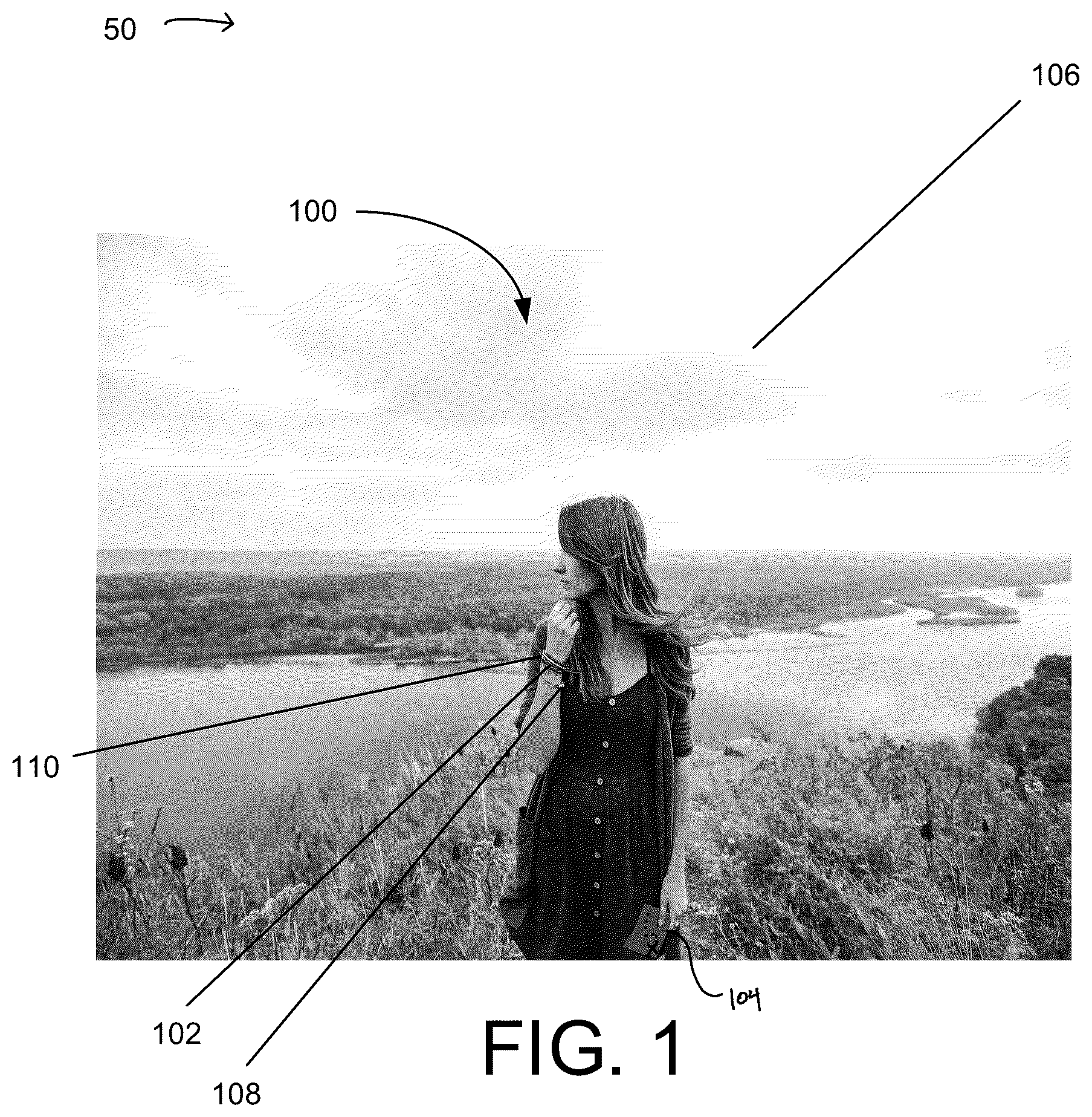 Patent US12359940 — Outdoor experience system — Figure 1