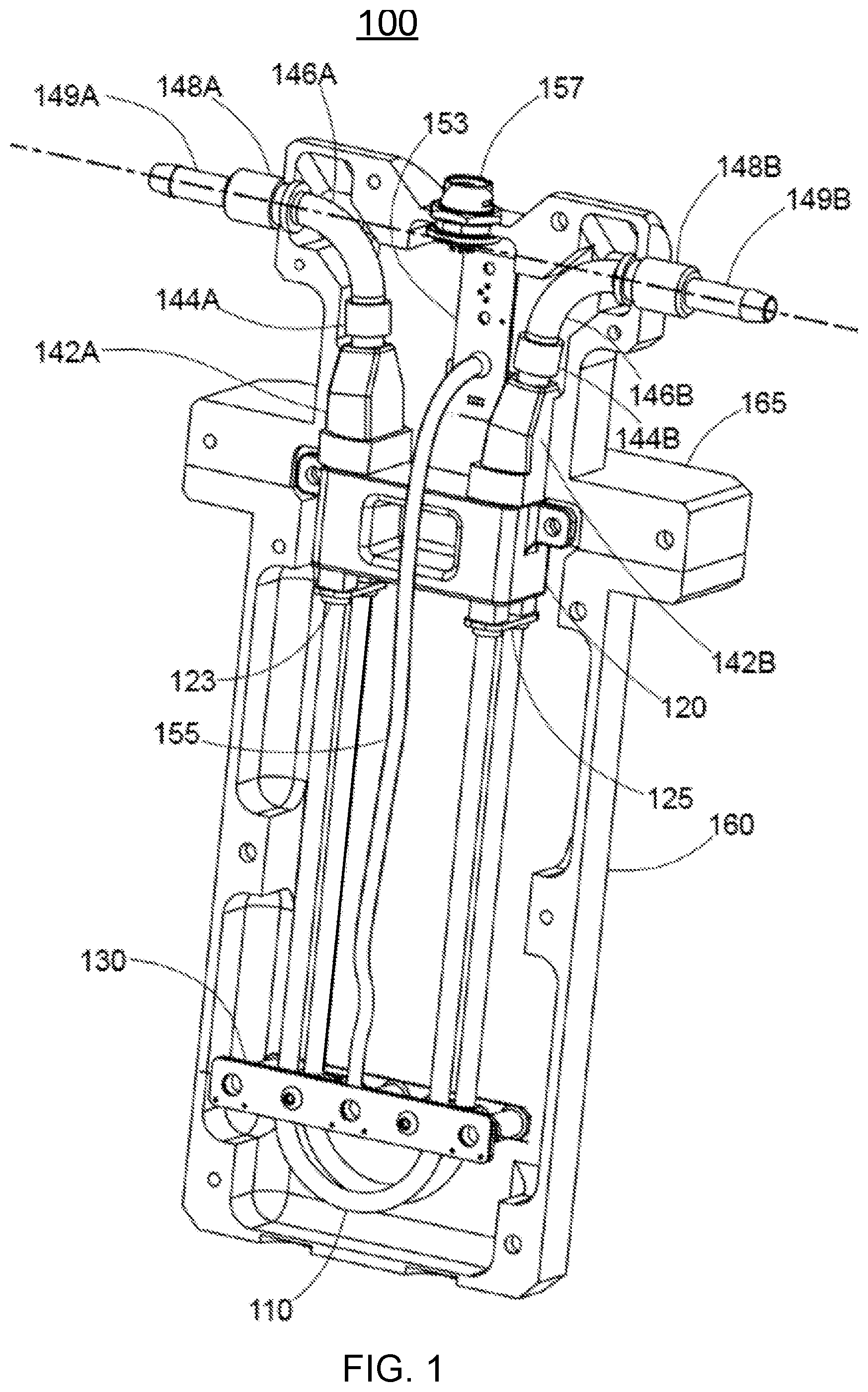 Patent US12359950 — Polymer-based Coriolis mass flow sensor fabricated through casting — Figure 1