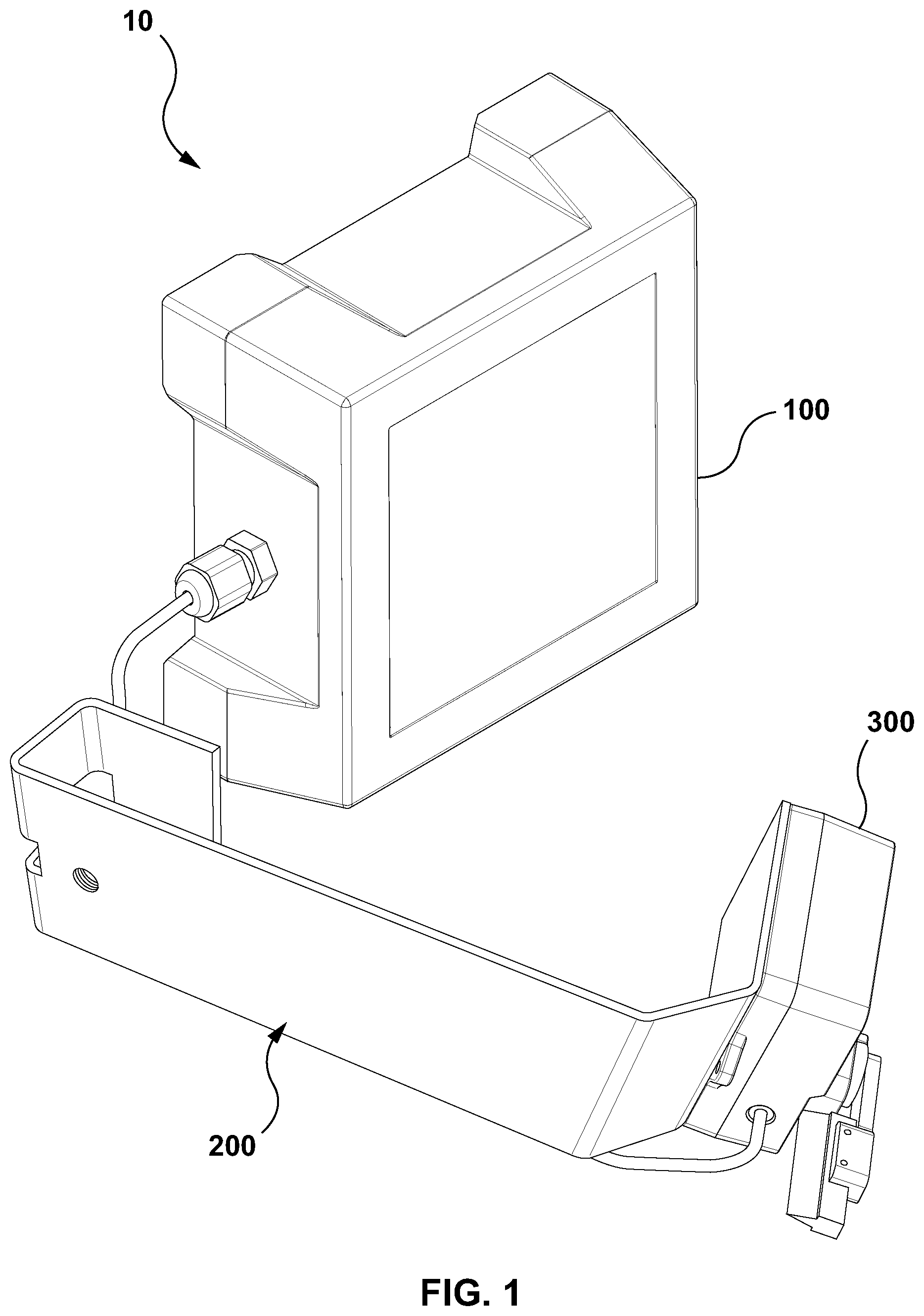 Patent US12359958 — Bin level monitoring system — Figure 1