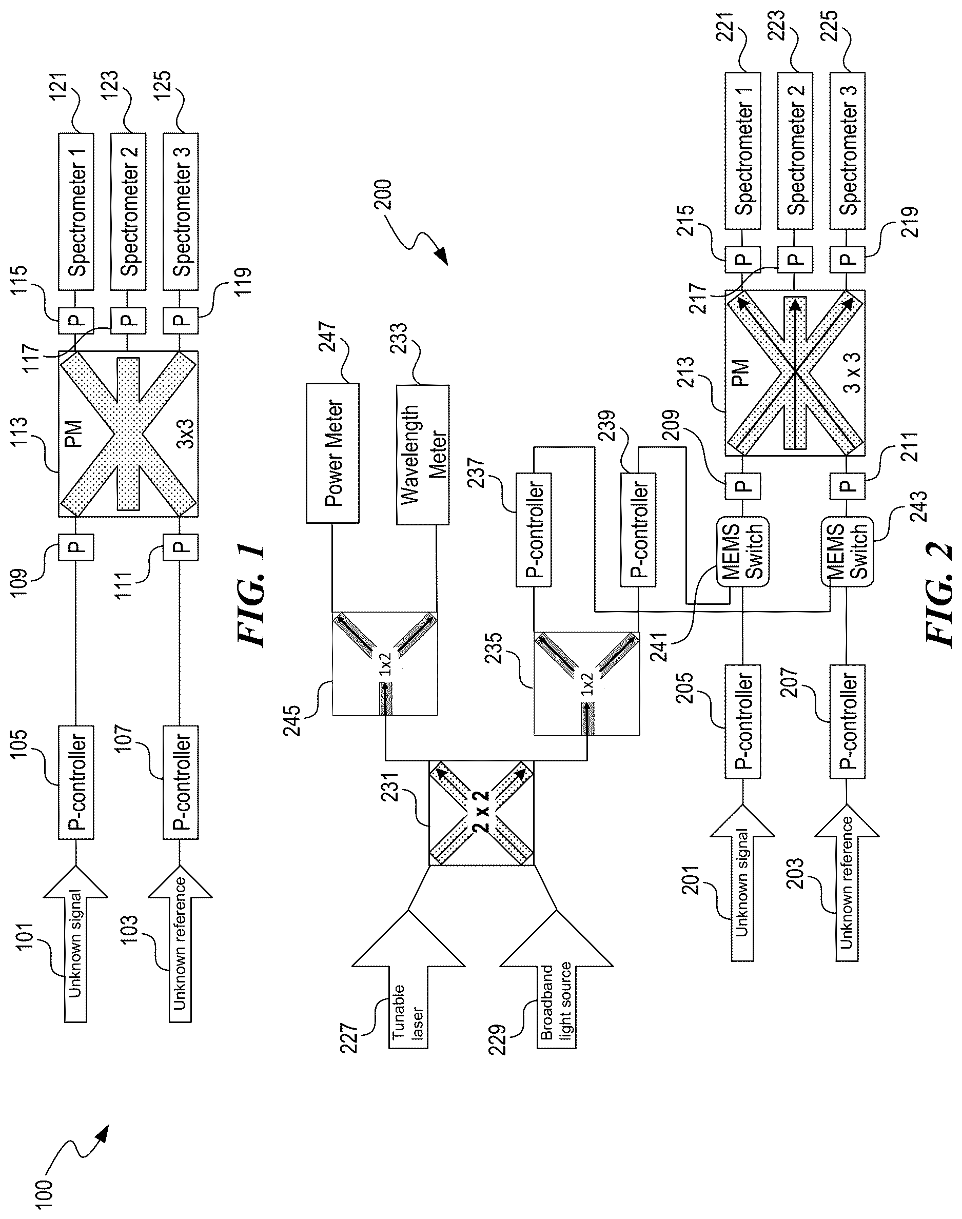 Patent US12359972 — Three phase spectral interferometry — Figure 1